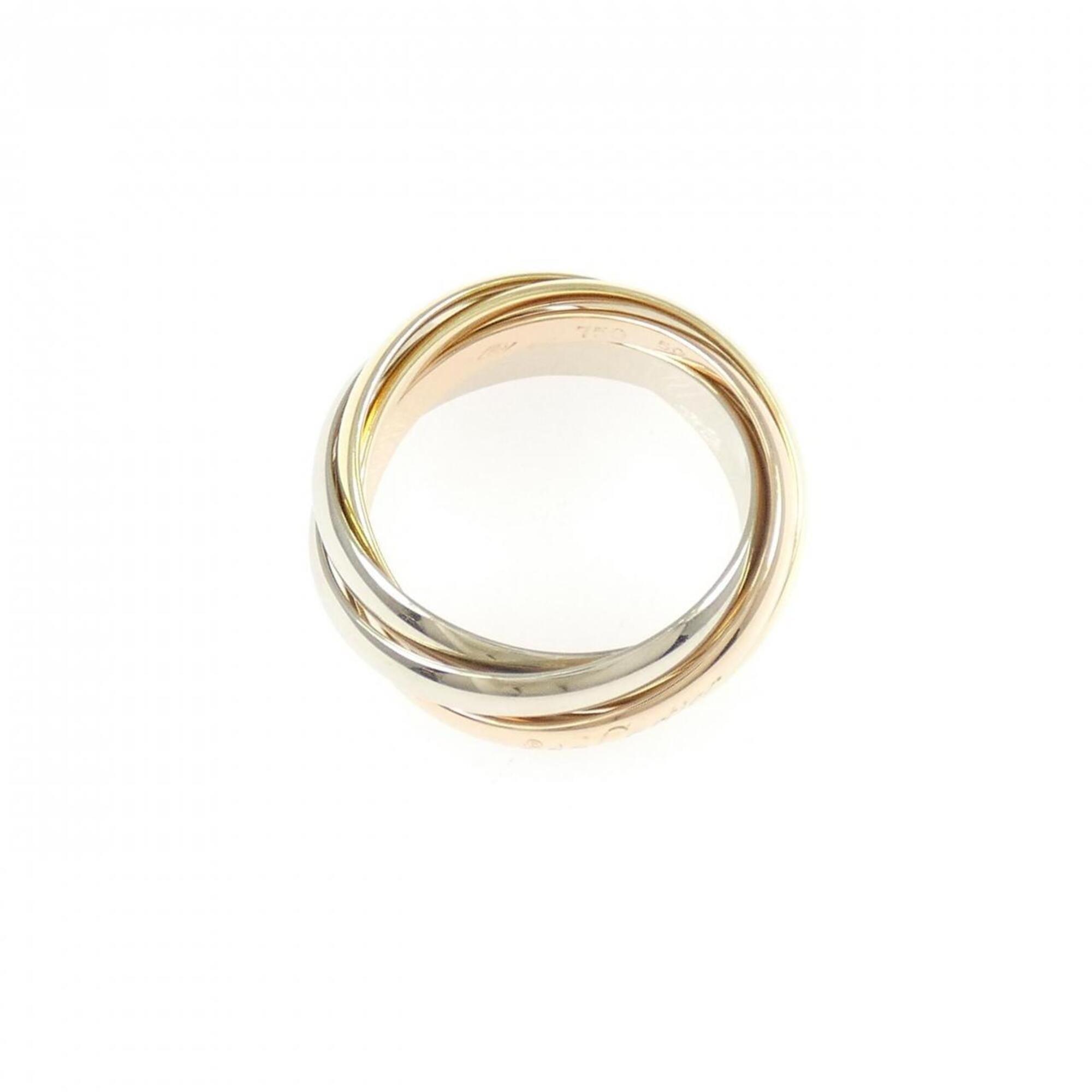 Cartier Yellow Gold (18K) Pink Gold (18K) White Gold (18K) Band Ring (Pre-Owned)