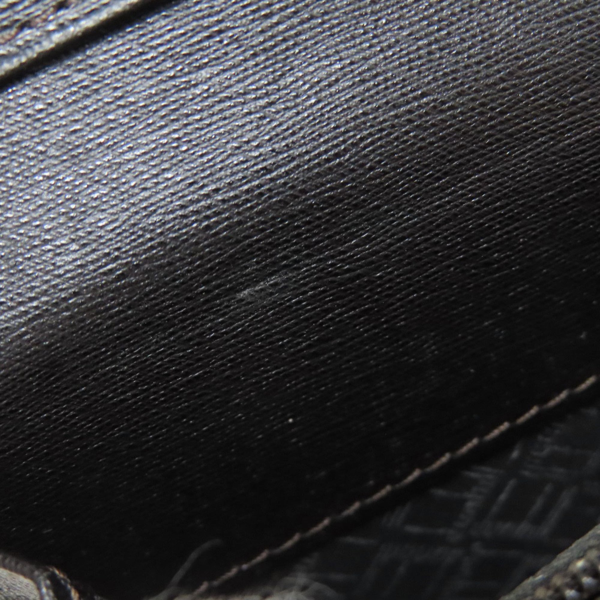 Dunhill Dark Brown Leather Long Wallet (Bi-Fold) (Pre-Owned)