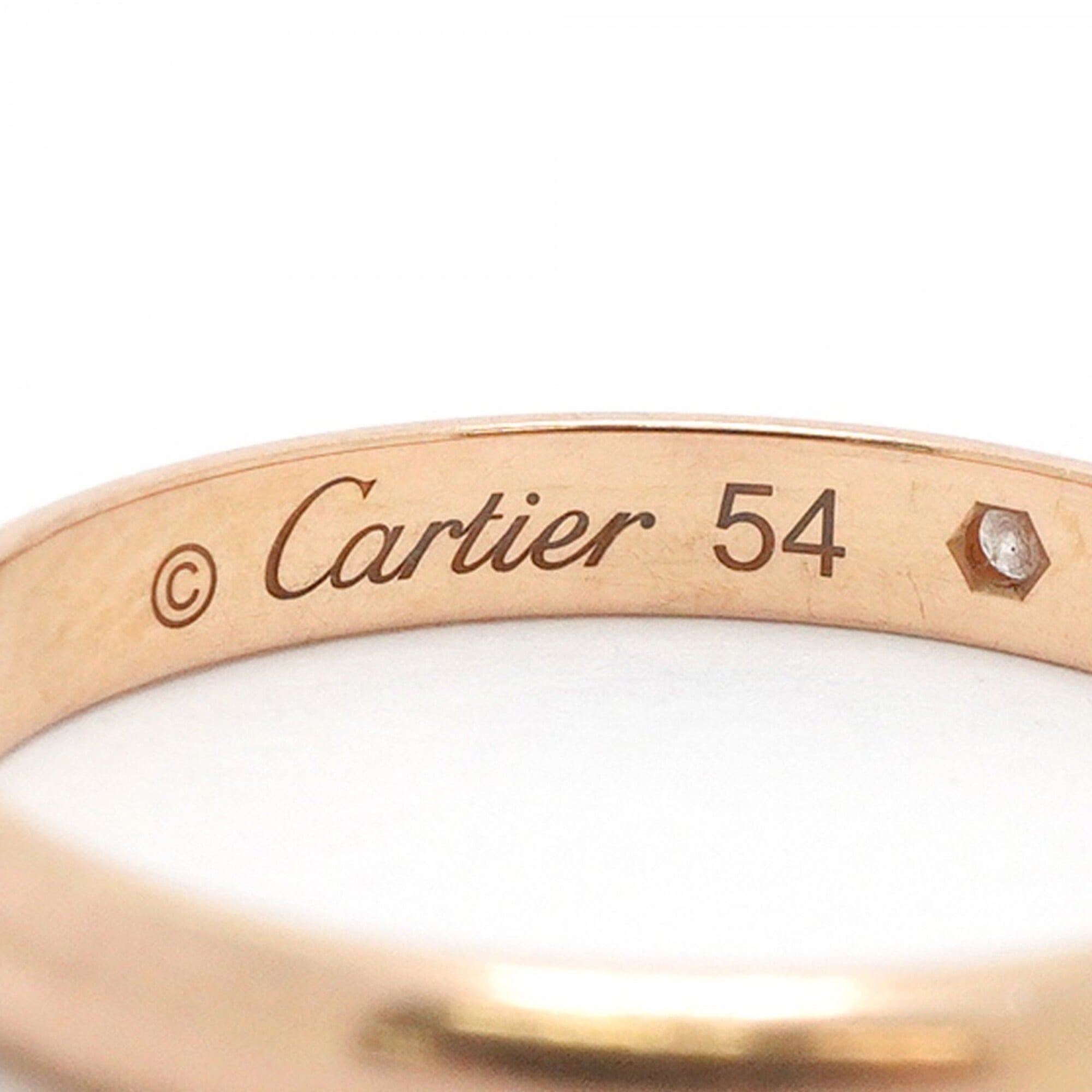 Cartier Pink Gold (18K) Band Ring (Pre-Owned)