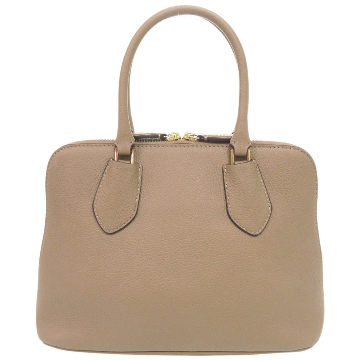 Tory Burch Beige Leather Handbag Shoulder Bag (Pre-Owned)