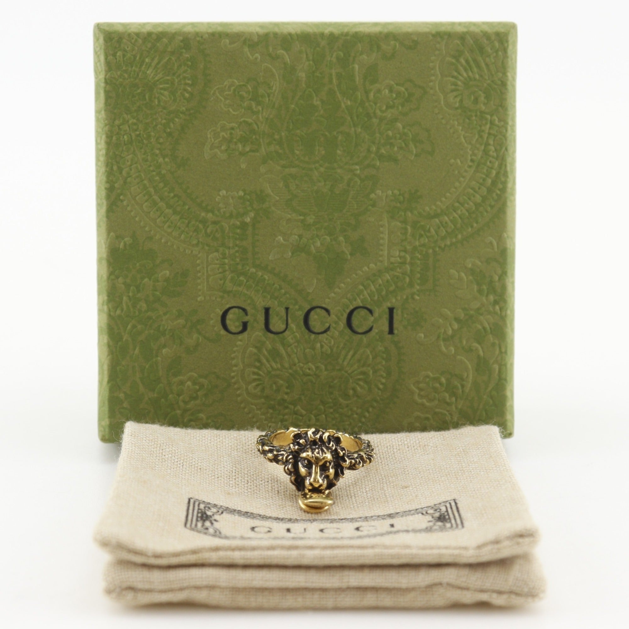 Gucci Gold Band Ring (Pre-Owned)