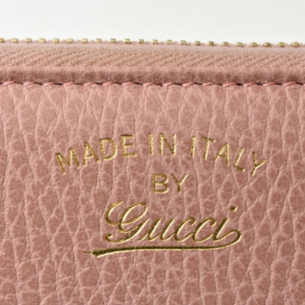 Gucci Light Pink Leather Wallet (Bi-Fold) (Pre-Owned)