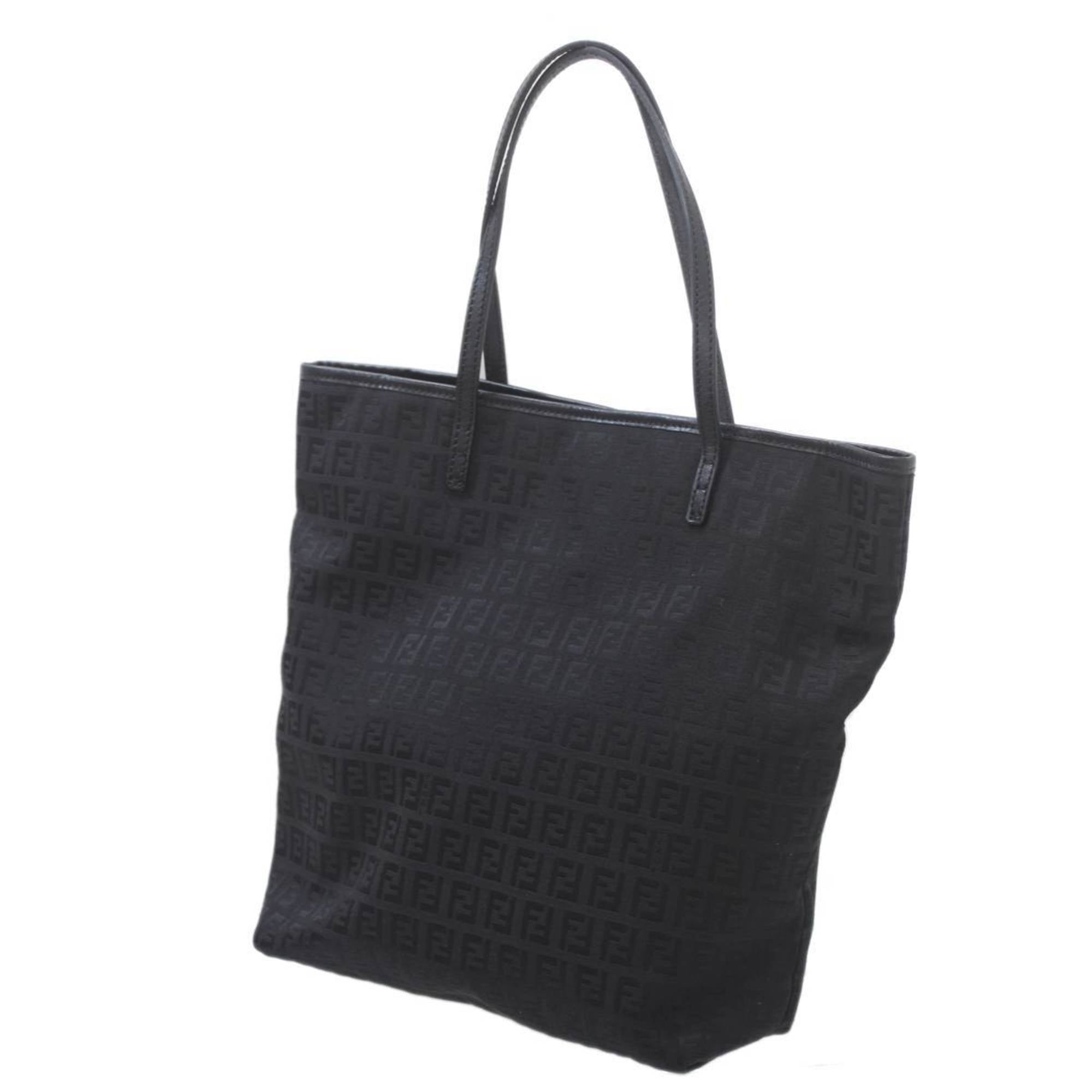 Fendi Black Zucchino Tote Bag (Pre-Owned)