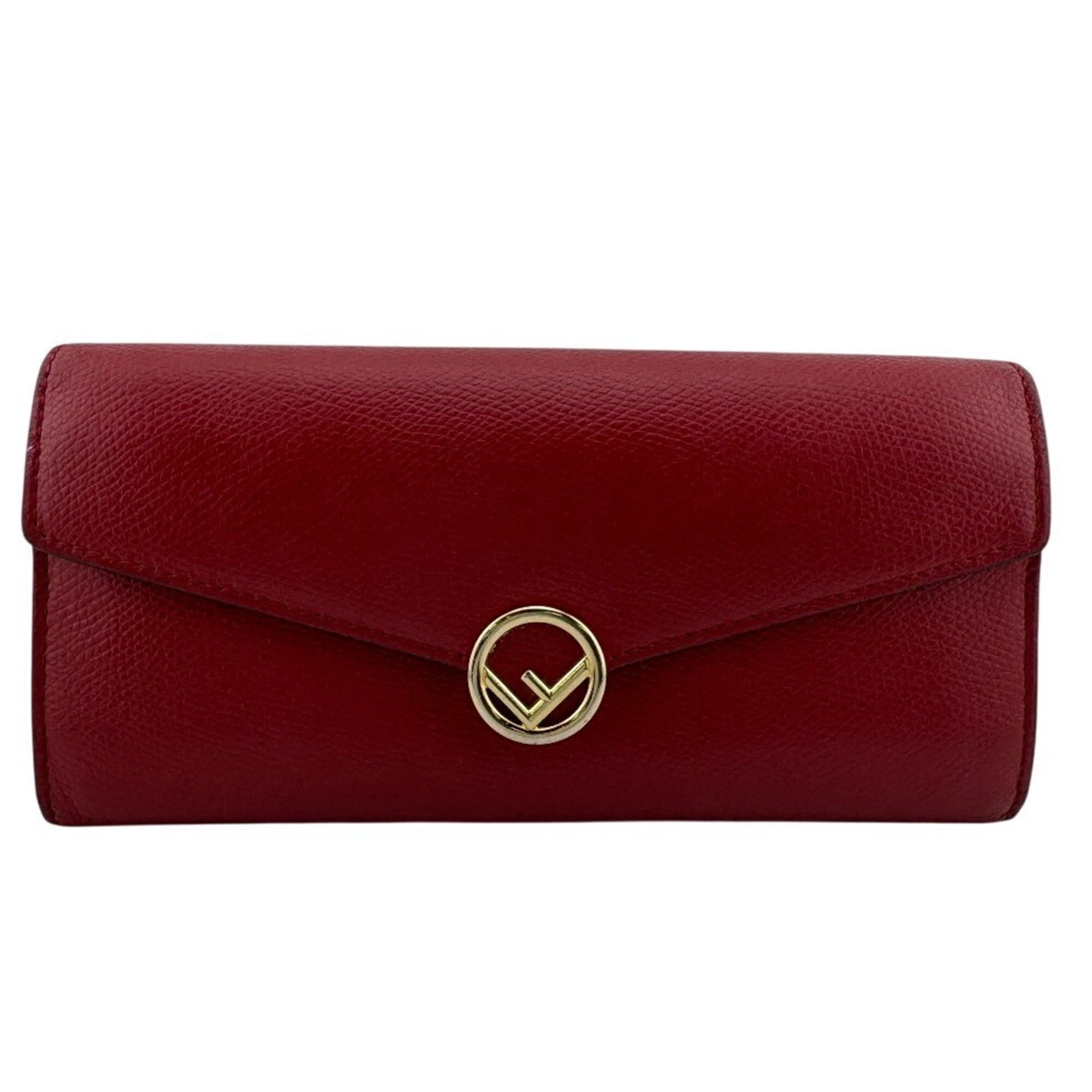Fendi Red Color Leather (Pre-Owned)