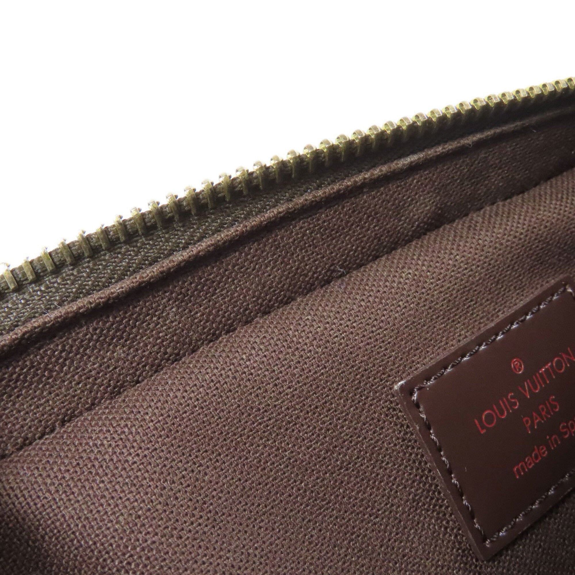 Louis Vuitton Damier Damier Canvas Ebene Damier Canvas Sling Bag (Pre-Owned)