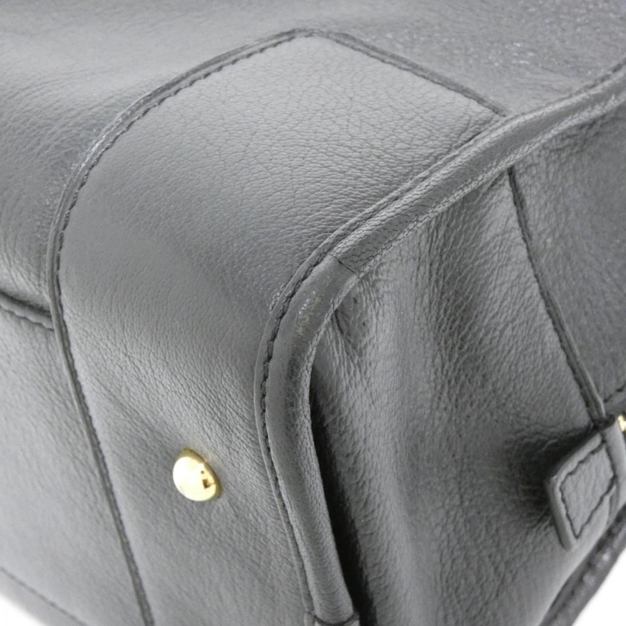 Loewe Black Leather Handbag (Pre-Owned)