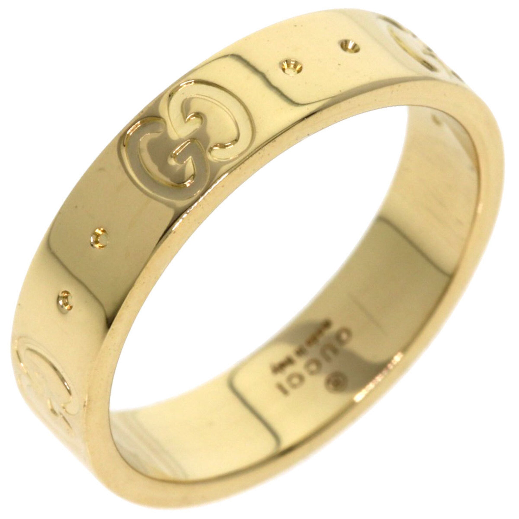 Gucci Yellow Gold (18K) Band Ring (Pre-Owned)