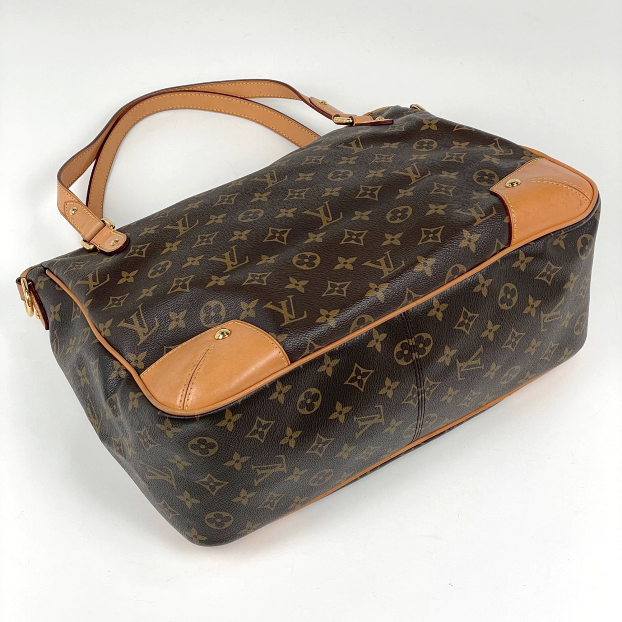 Louis Vuitton Brown Monogram Monogram Shoulder Bag Tote Bag (Pre-Owned)