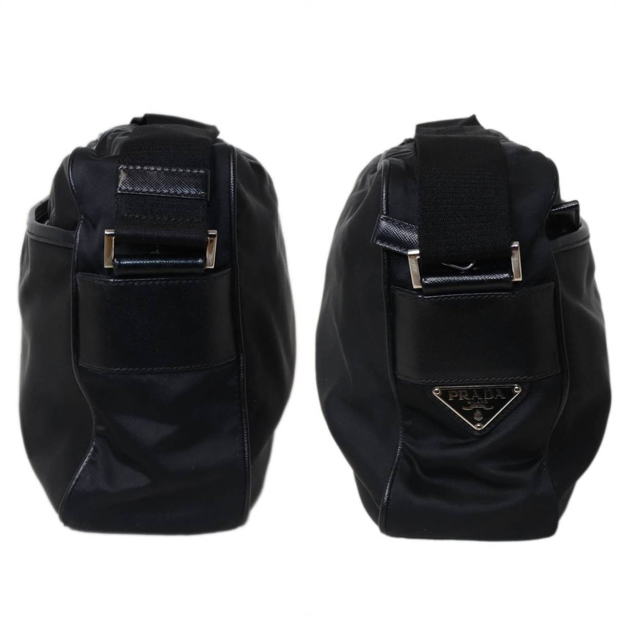 Prada Black Nylon Shoulder Bag (Pre-Owned)