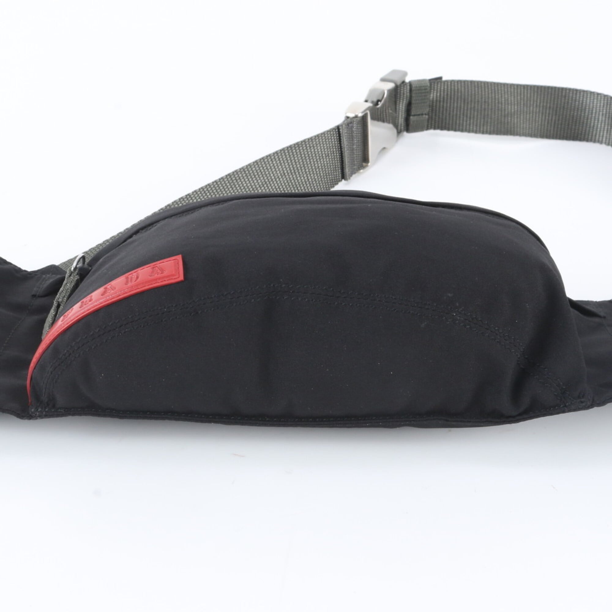 Pradasports Black Fanny Pack Sling Bag (Pre-Owned)