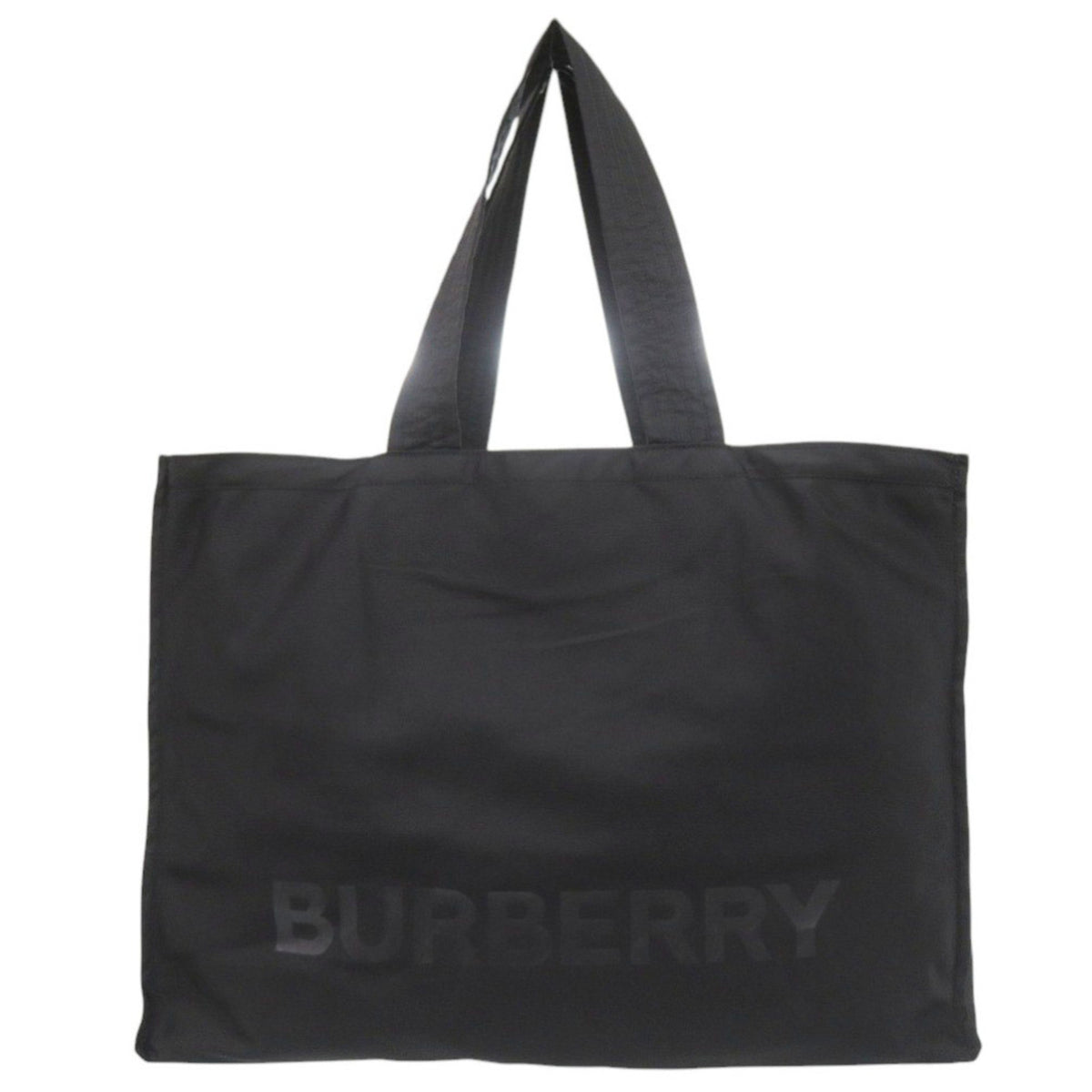Burberry Black Nylon Tote Bag (Pre-Owned)