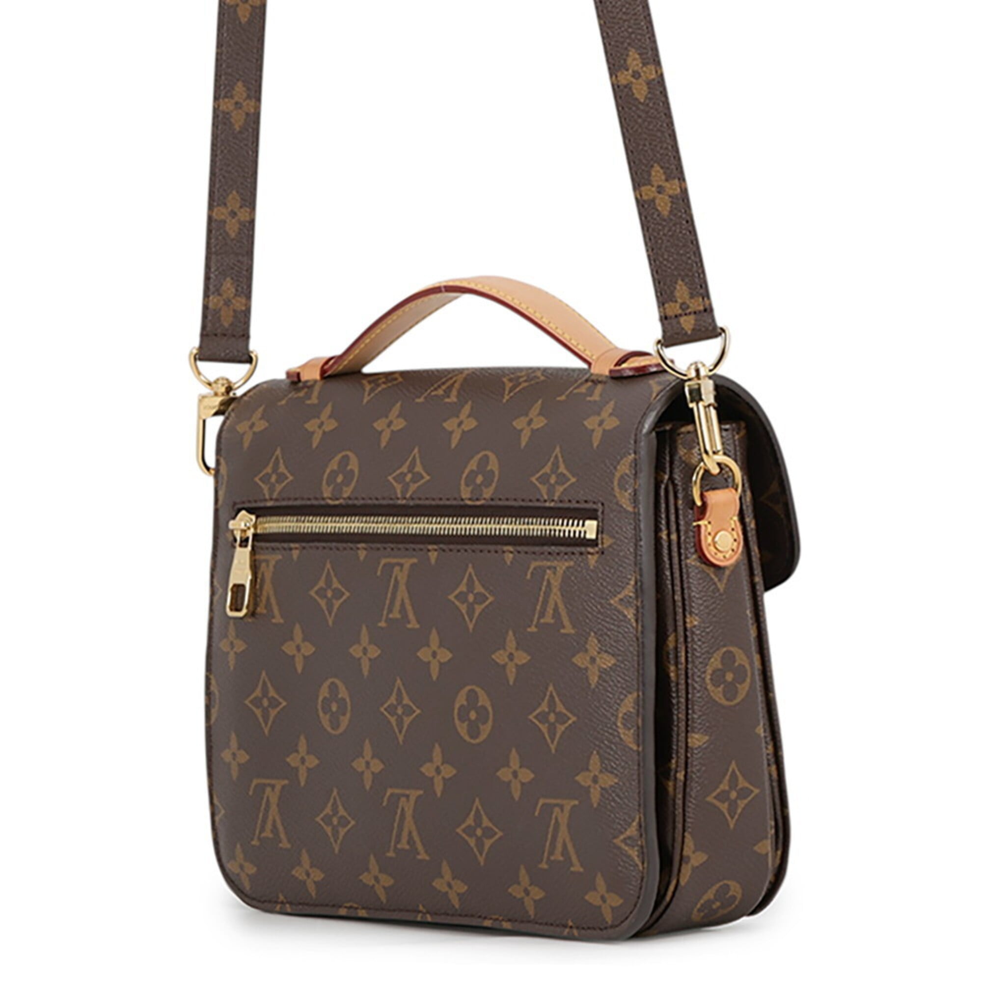 Louis Vuitton Monogram Brown Monogram Handbag Pochette Shoulder Bag (Pre-Owned)