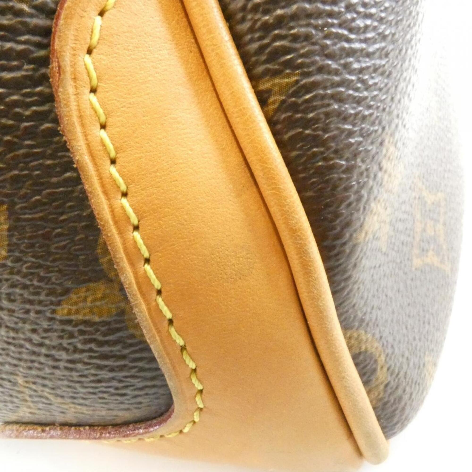 Louis Vuitton Brown Coated Canvas Handbag (Pre-Owned)