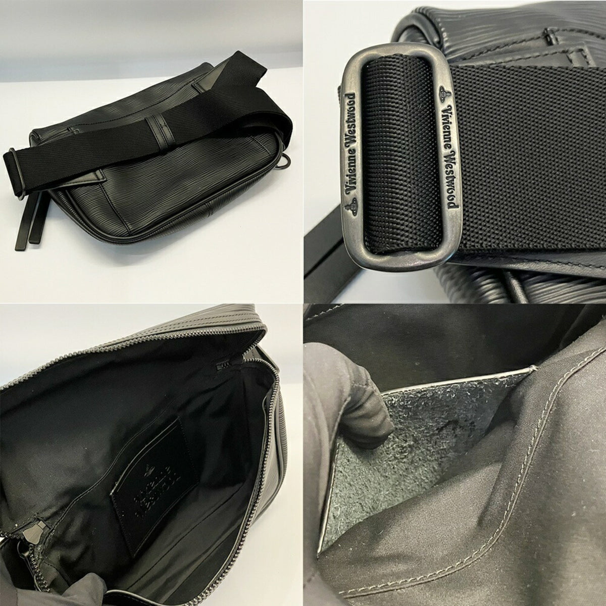 Vivienne Westwood Leather Sling Bag (Pre-Owned)