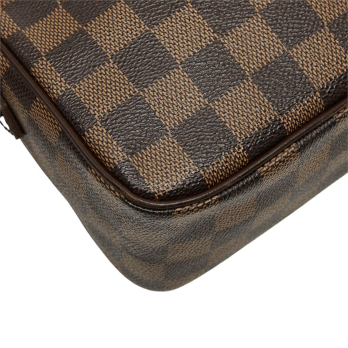 Louis Vuitton Damier Brown Pvc Leather Shoulder Bag (Pre-Owned)