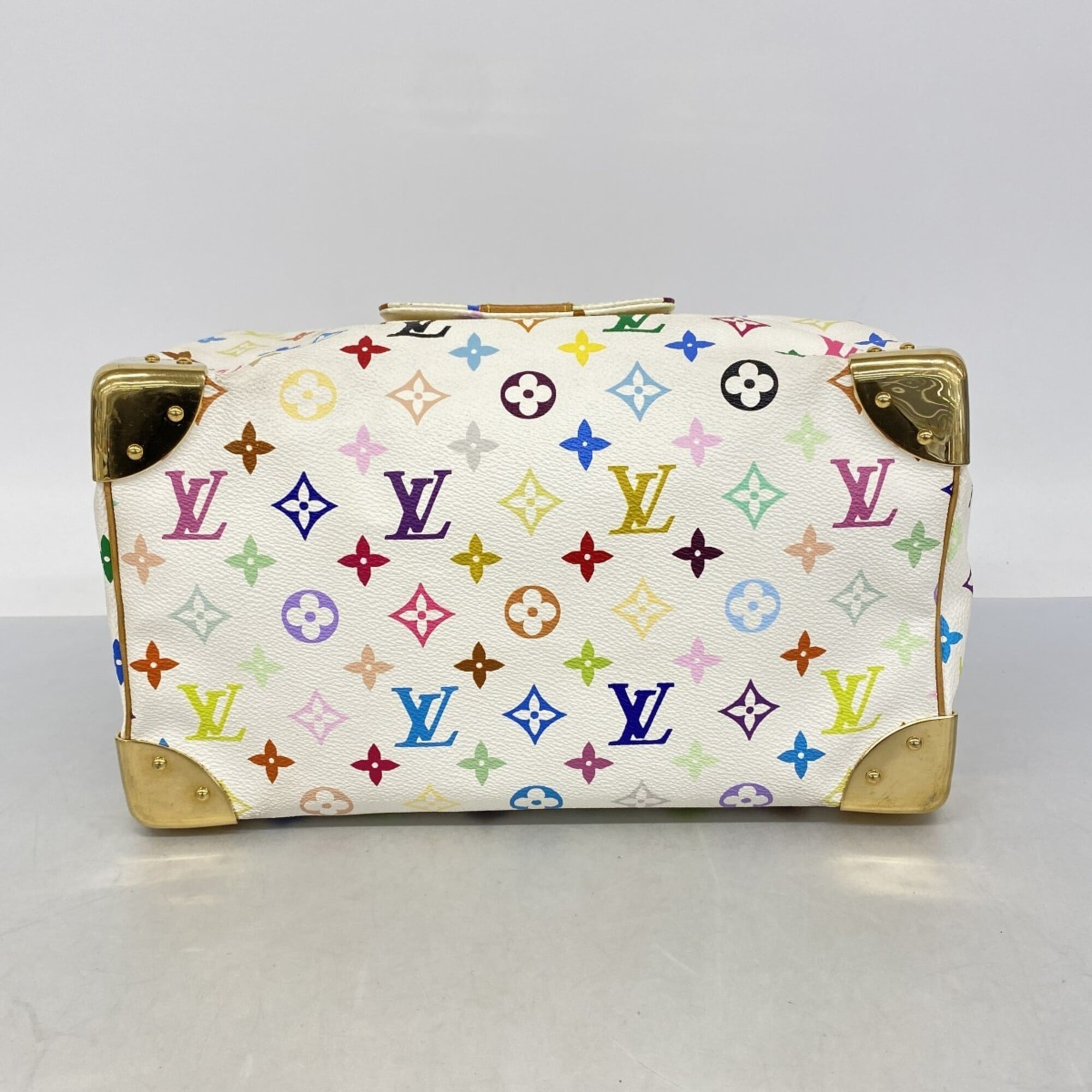Louis Vuitton Blanc Handbag (Pre-Owned)