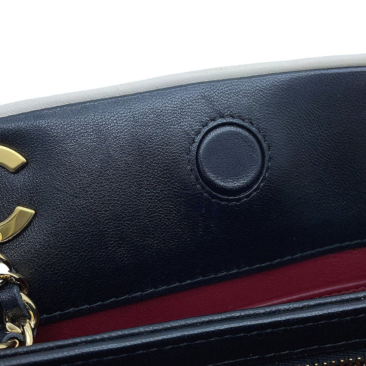 Chanel Matelasse Black Leather Handbag Shoulder Bag (Pre-Owned)
