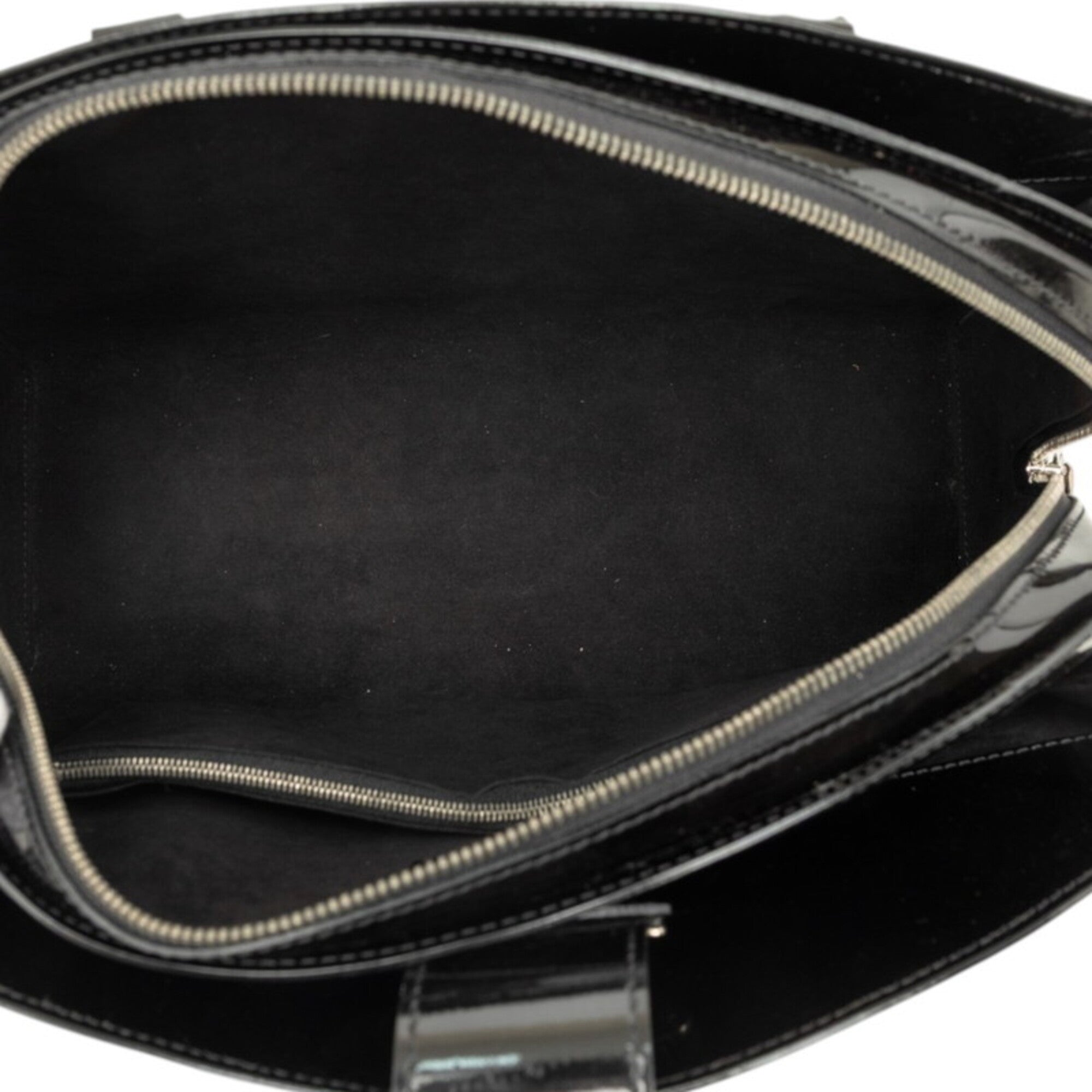 Louis Vuitton Black Noir Leather Handbag (Pre-Owned)