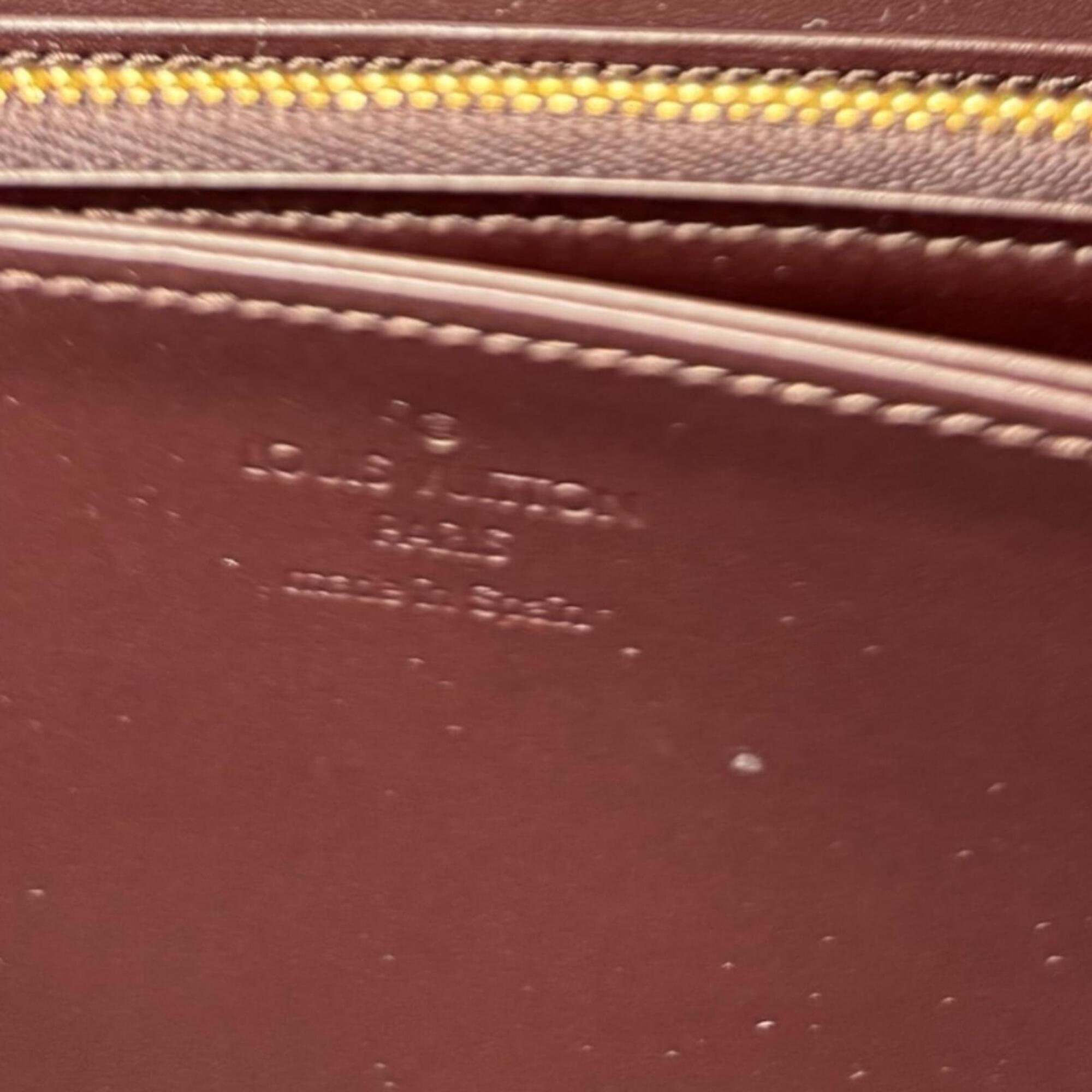 Louis Vuitton Monogram Vernis Amarante Purple Monogram Vernis Long Wallet (Bi-Fold) (Pre-Owned)