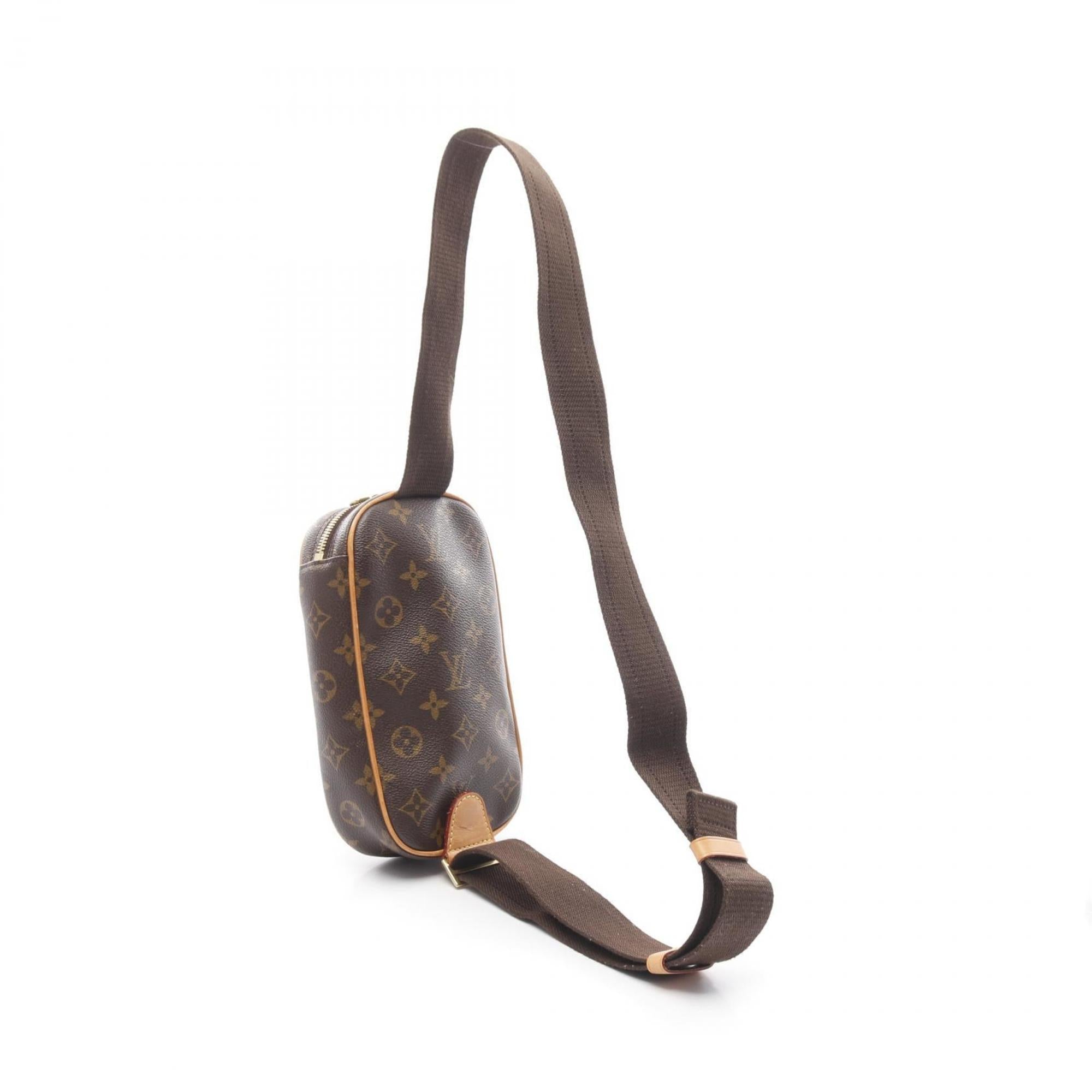 Louis Vuitton Brown Pvc Coated Canvas Leather Fanny Pack (Pre-Owned)