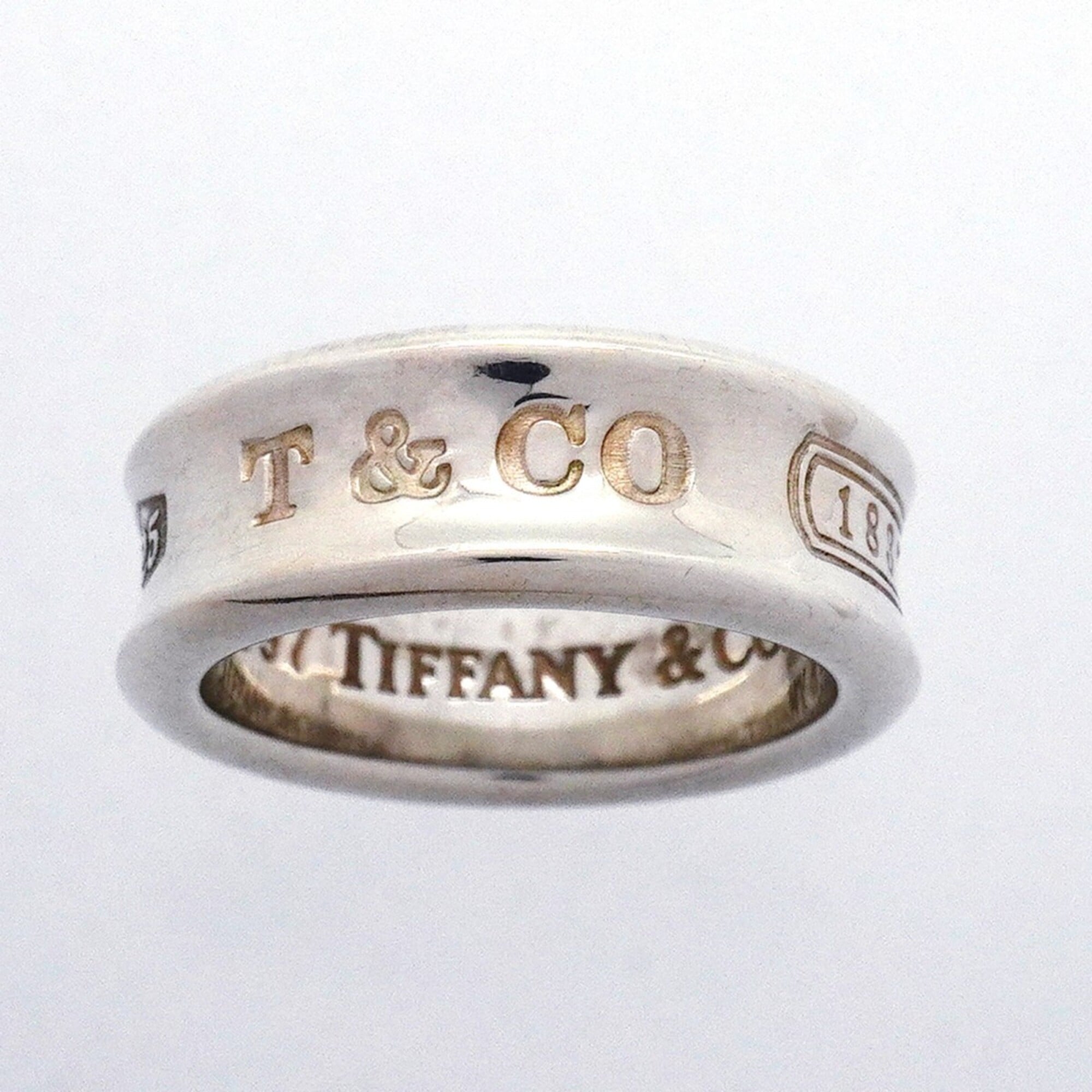 Tiffany Silver 925 Band Ring (Pre-Owned)
