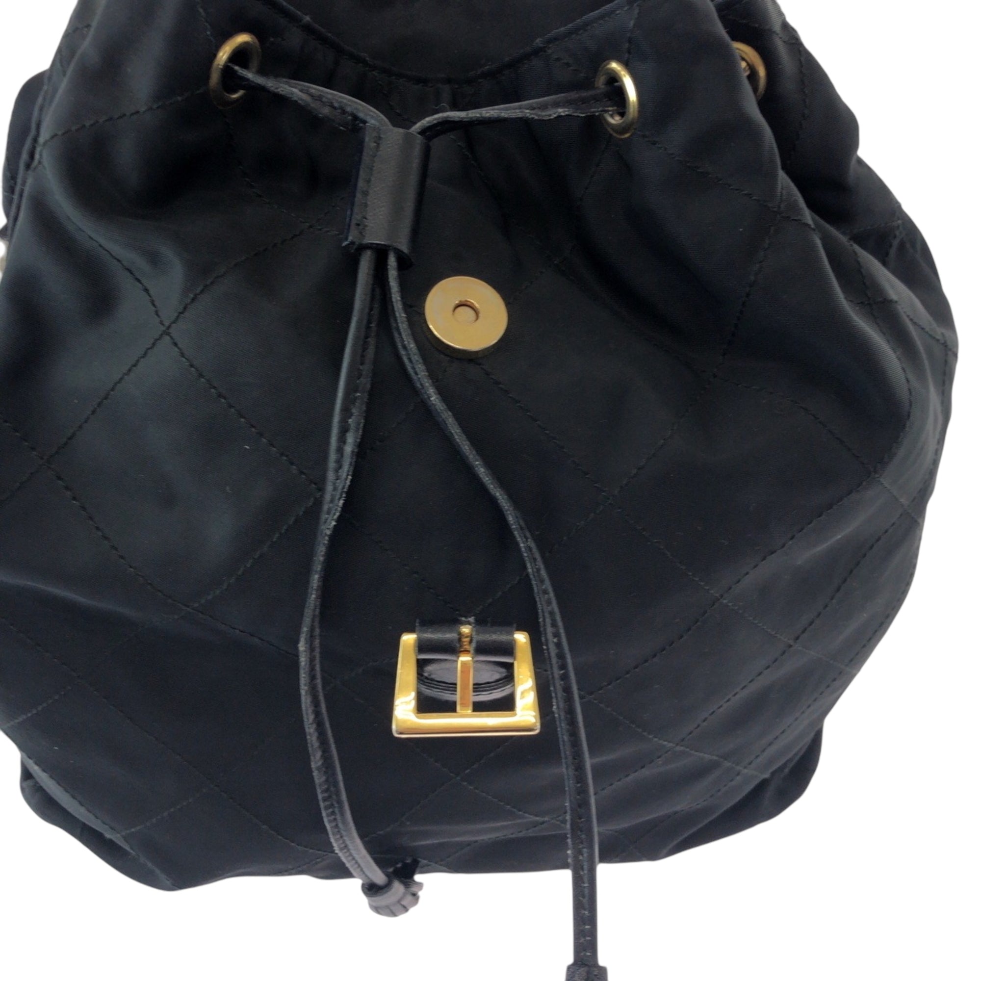 Prada Black Nylon Backpack (Pre-Owned)