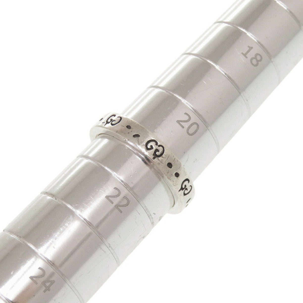 Gucci Silver Silver 925 Band Ring (Pre-Owned)