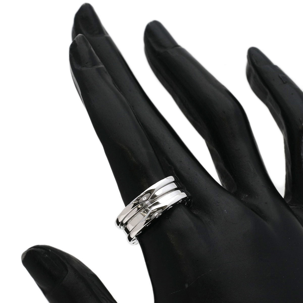 Bvlgari White Gold (18K) Band Ring (Pre-Owned)