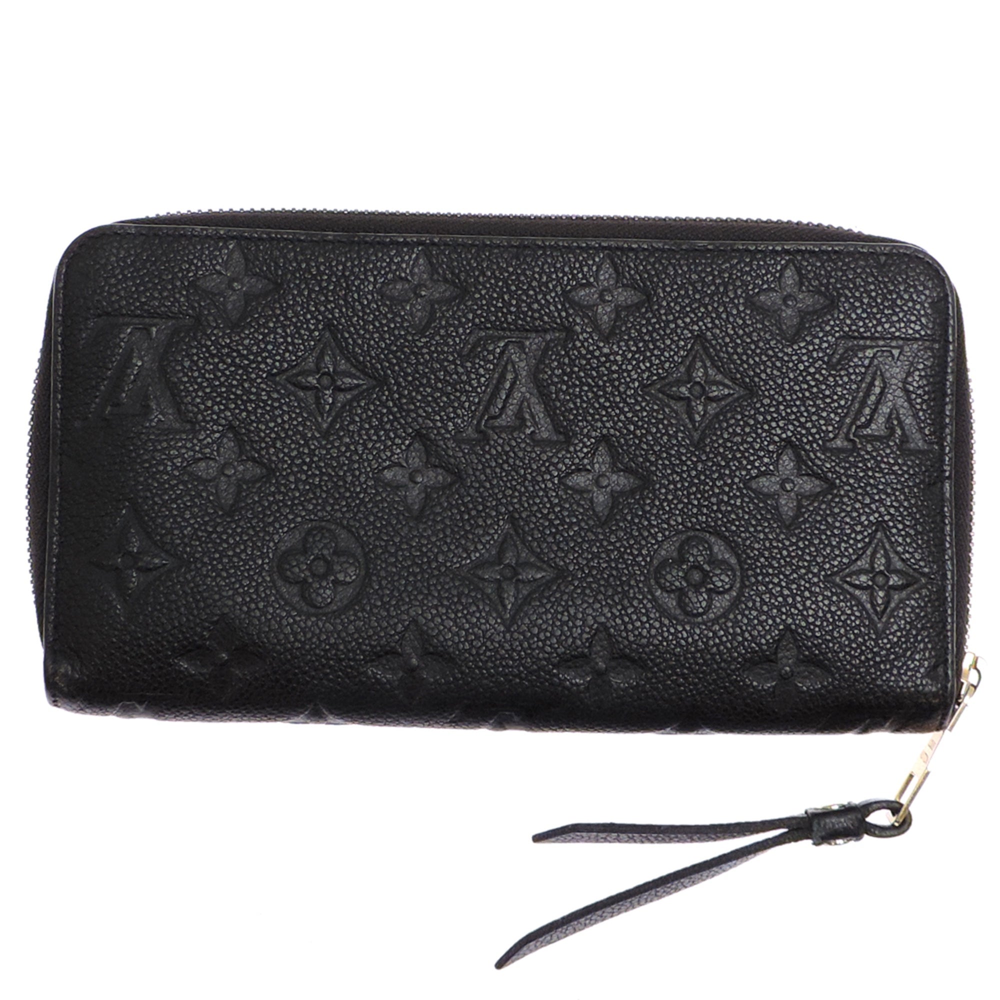 Louis Vuitton Infini Navy Monogram Empreinte Long Wallet (Bi-Fold) (Pre-Owned)