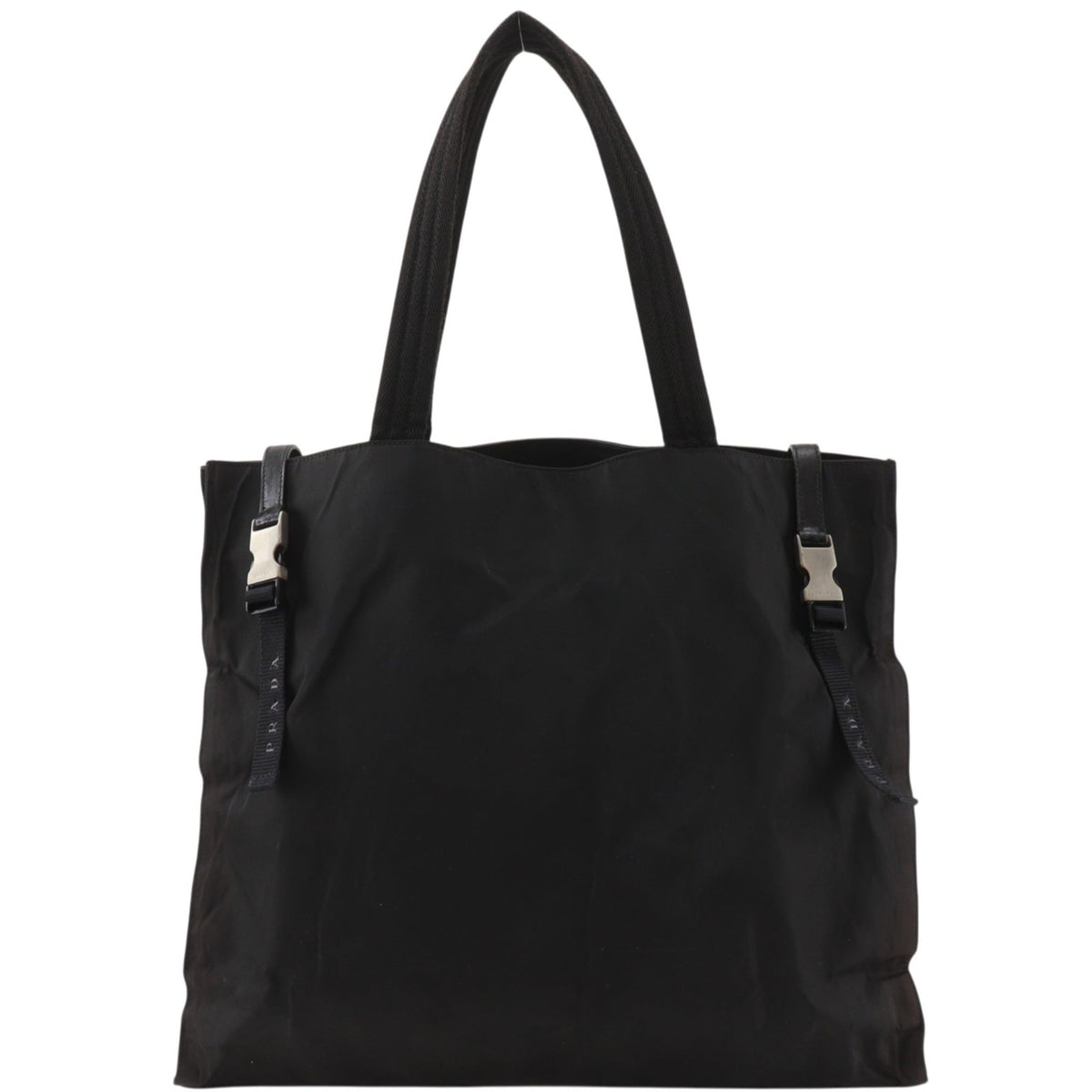 Prada Black Nylon Tote Bag (Pre-Owned)