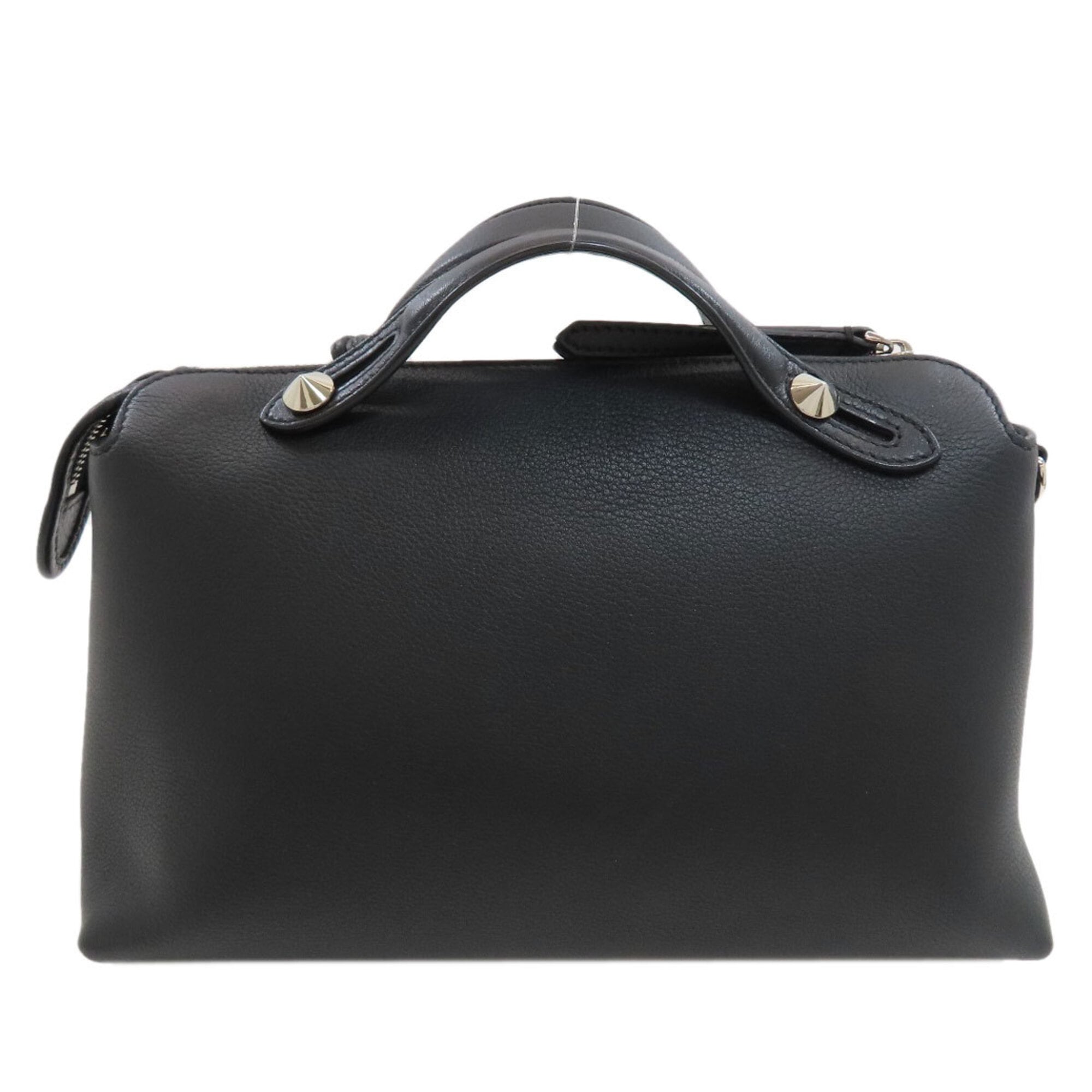 Fendi Black Leather Handbag (Pre-Owned)