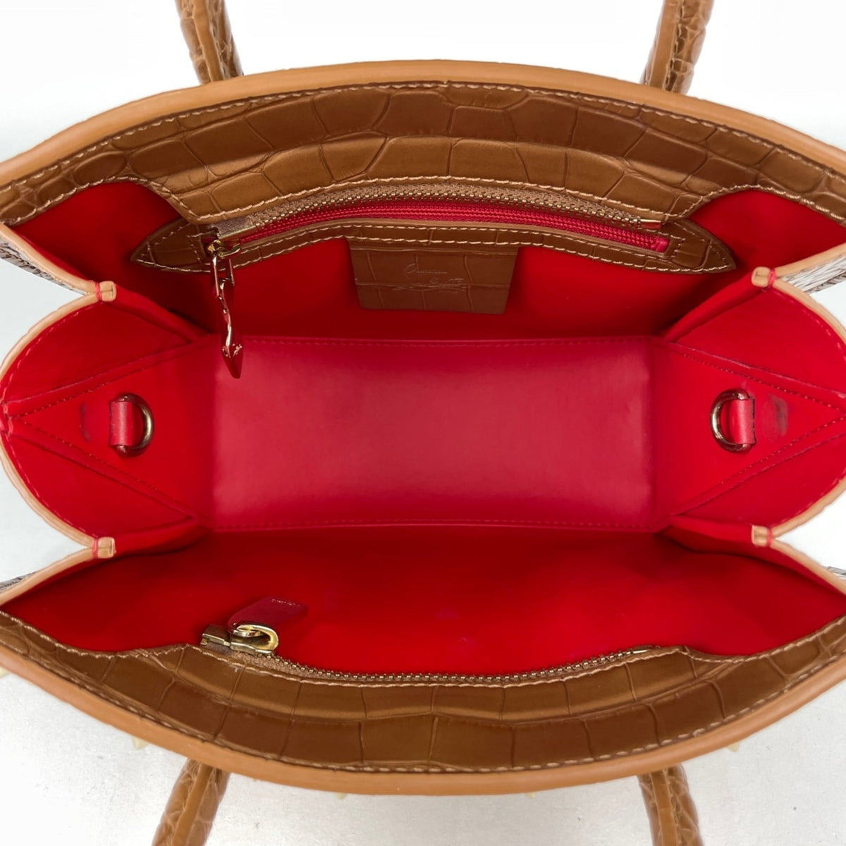 Christian Louboutin Brown Leather Handbag (Pre-Owned)