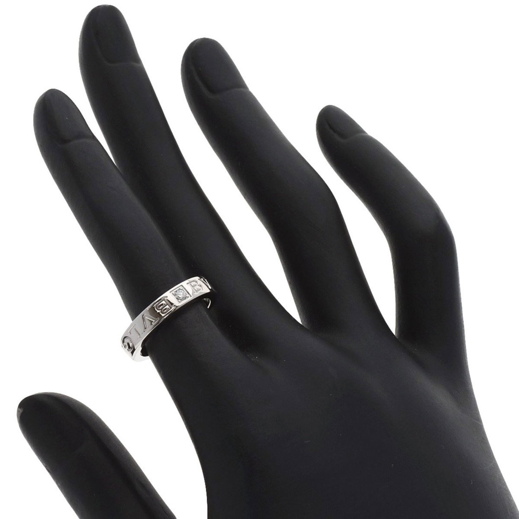 Bvlgari White Gold (18K) Band Ring (Pre-Owned)