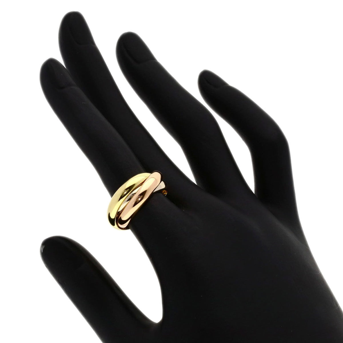 Cartier Trinity Yellow Gold (18K) Pink Gold (18K) White Gold (18K) Band Ring (Pre-Owned)