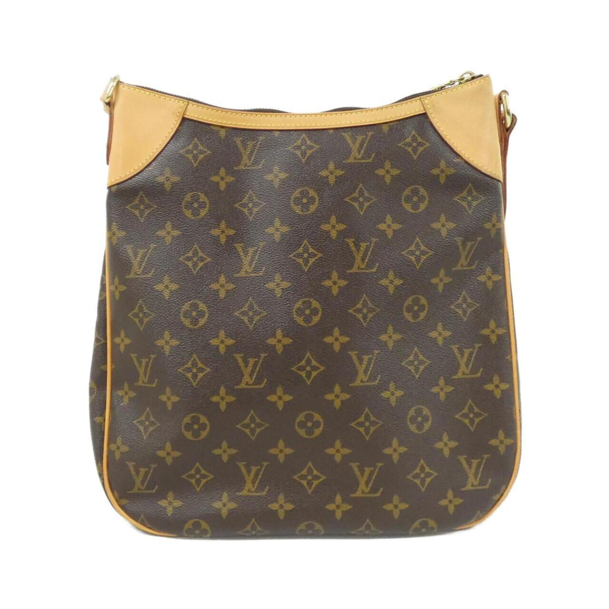 Louis Vuitton Marron Coated Canvas Shoulder Bag (Pre-Owned)