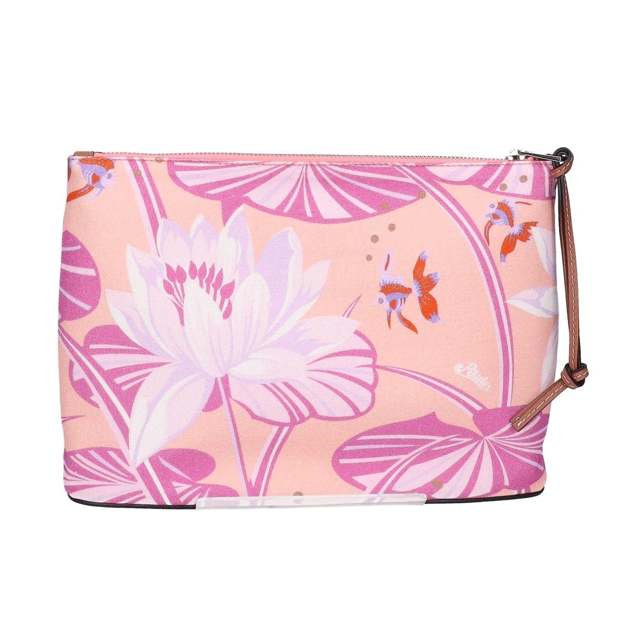 Loewe Pink Canvas Clutch Bag (Pre-Owned)