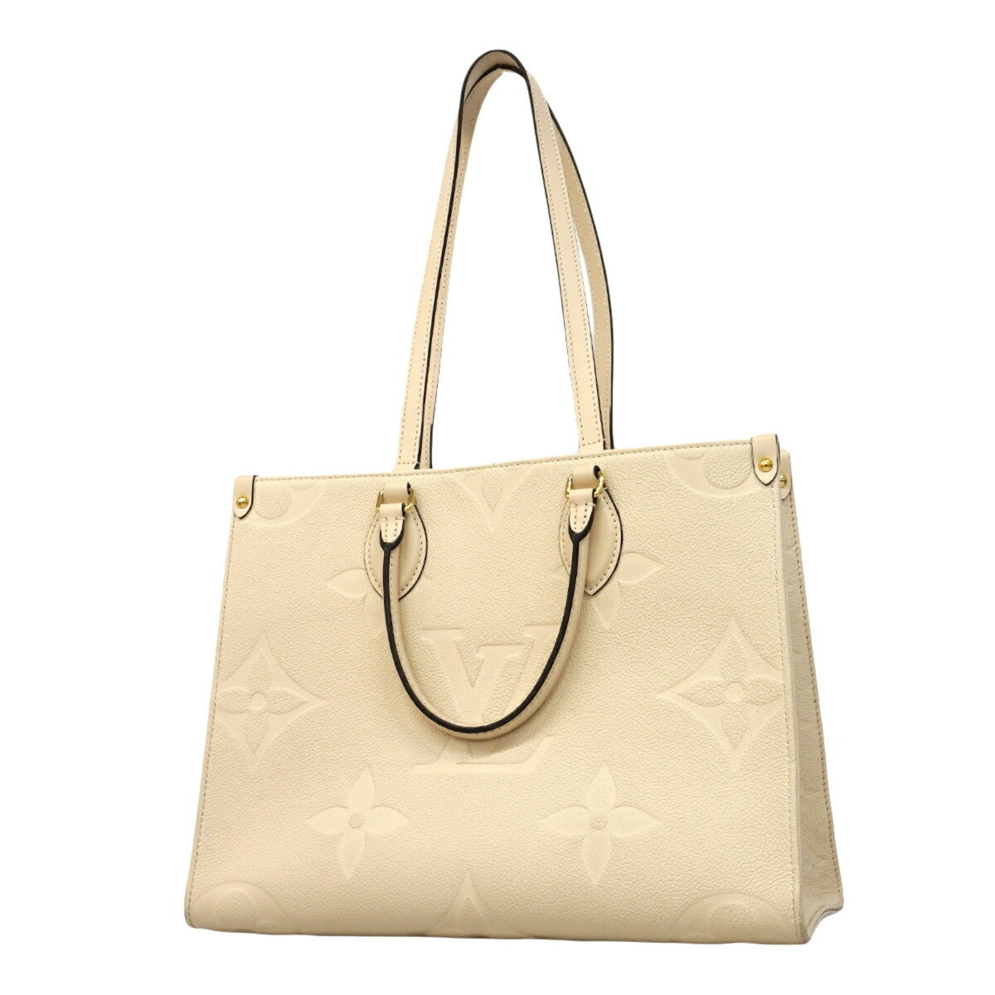 Louis Vuitton Cream Tote Bag (Pre-Owned)
