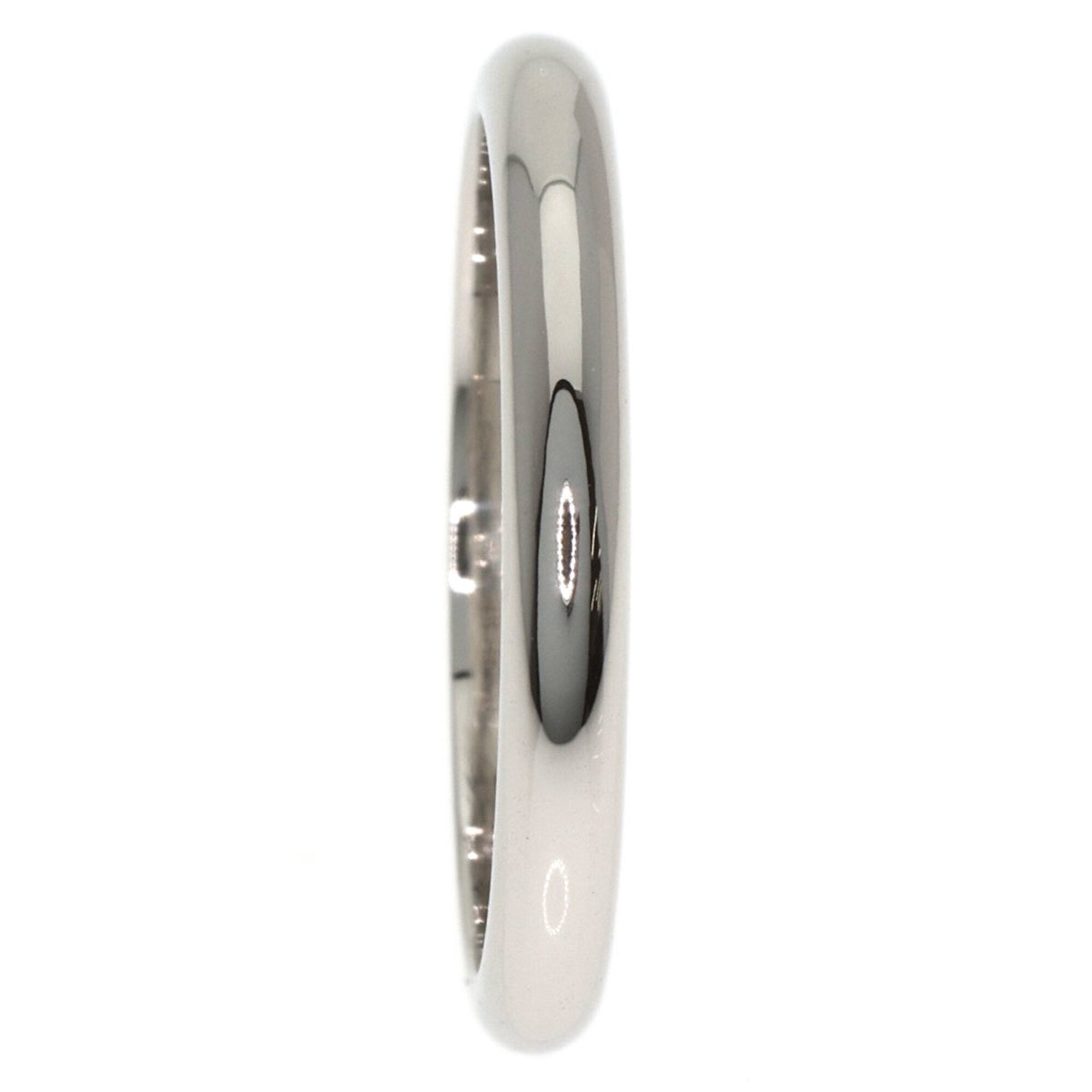 Bvlgari Platinum Platinum 950 Band Ring (Pre-Owned)