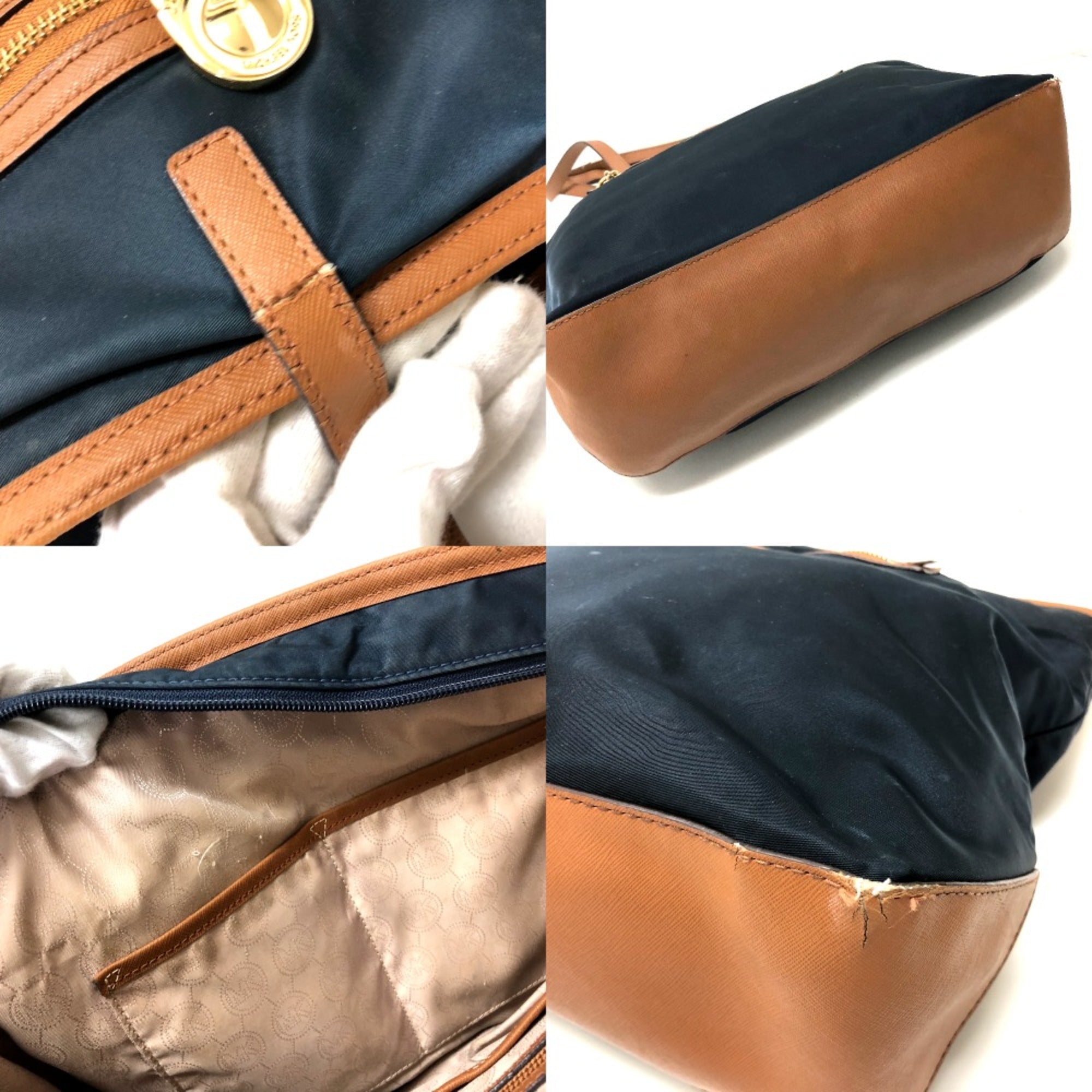 Michael Kors Navy Other Shoulder Bag (Pre-Owned)