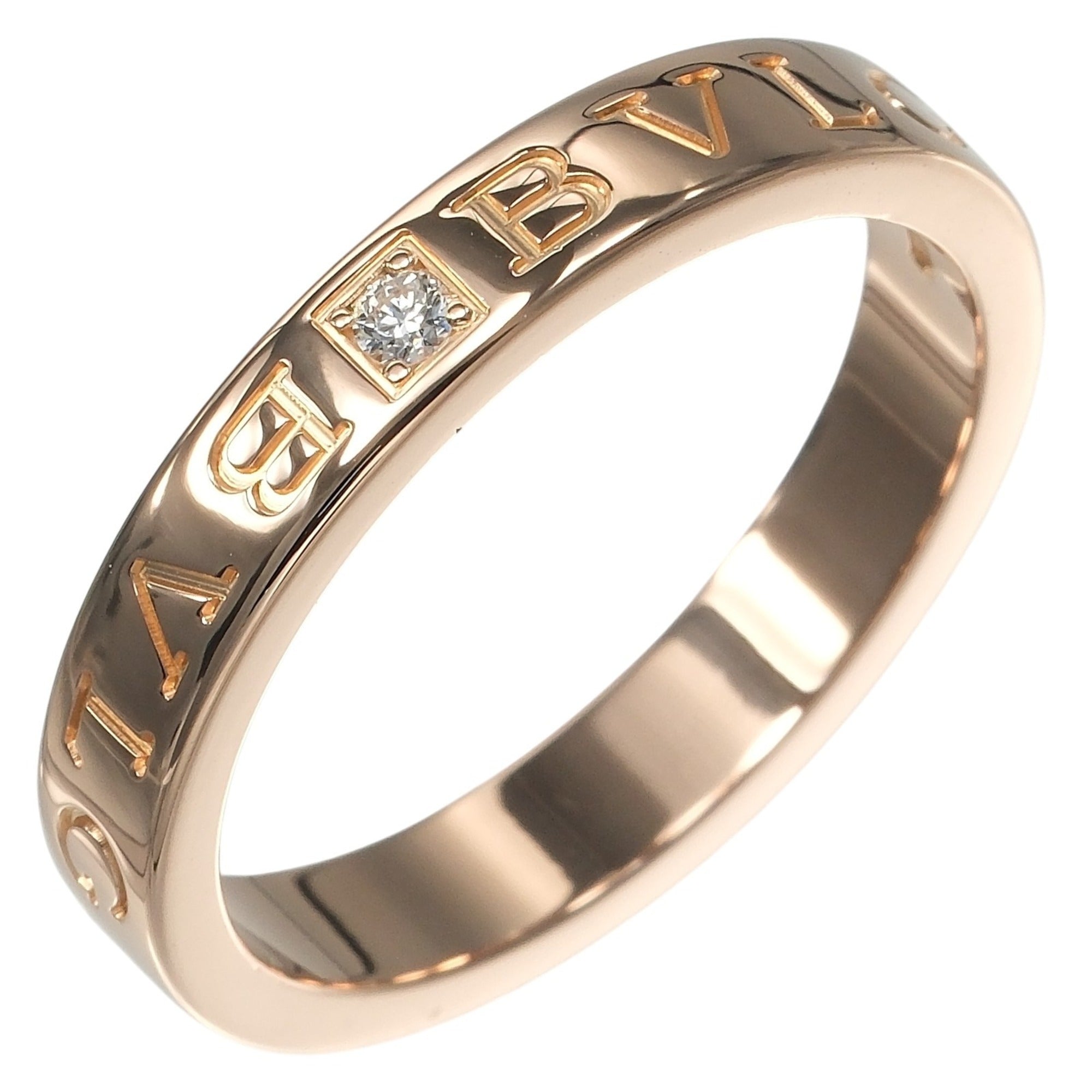 Bvlgari Pink Gold (18K) Band Ring (Pre-Owned)
