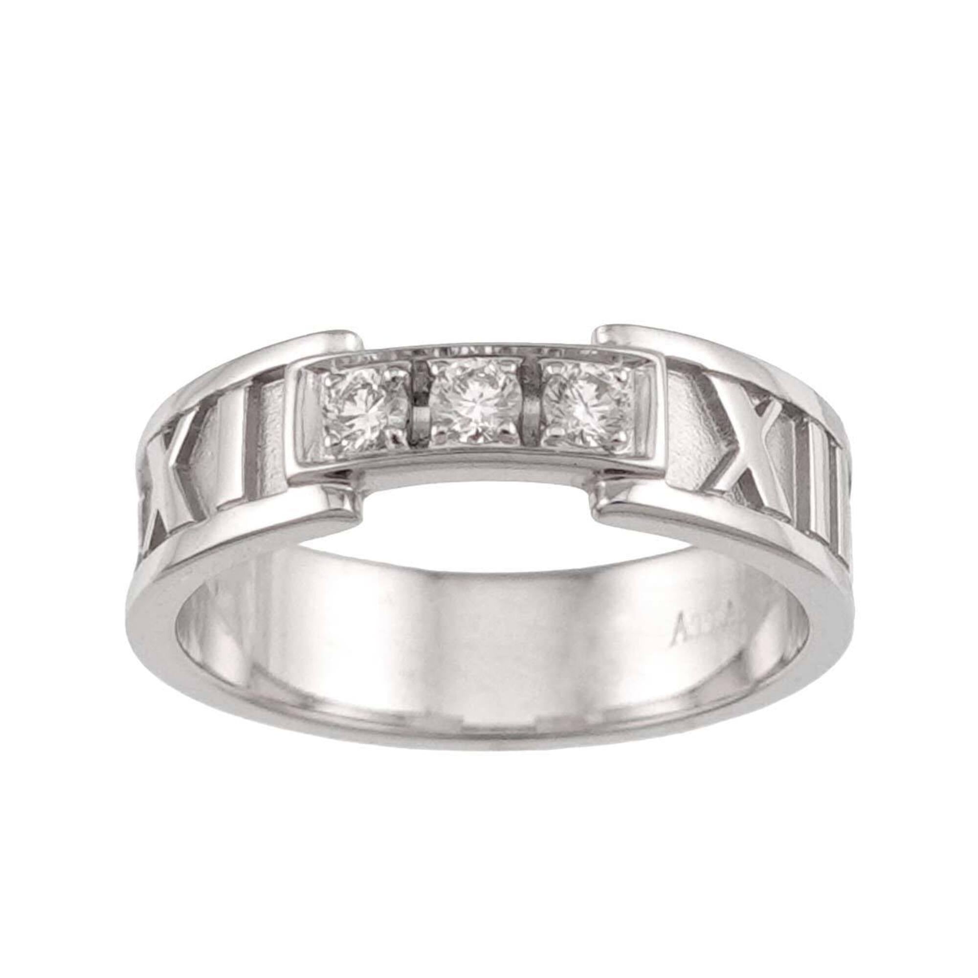 Tiffany White Gold (18K) Band Ring (Pre-Owned)