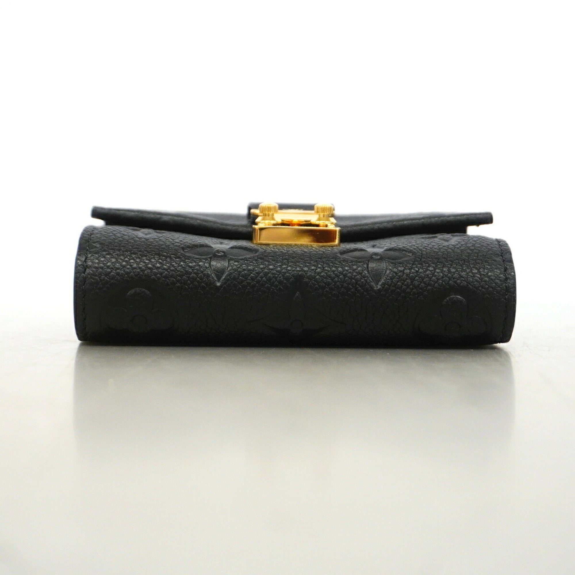 Louis Vuitton Noir Wallet (Tri-Fold) (Pre-Owned)