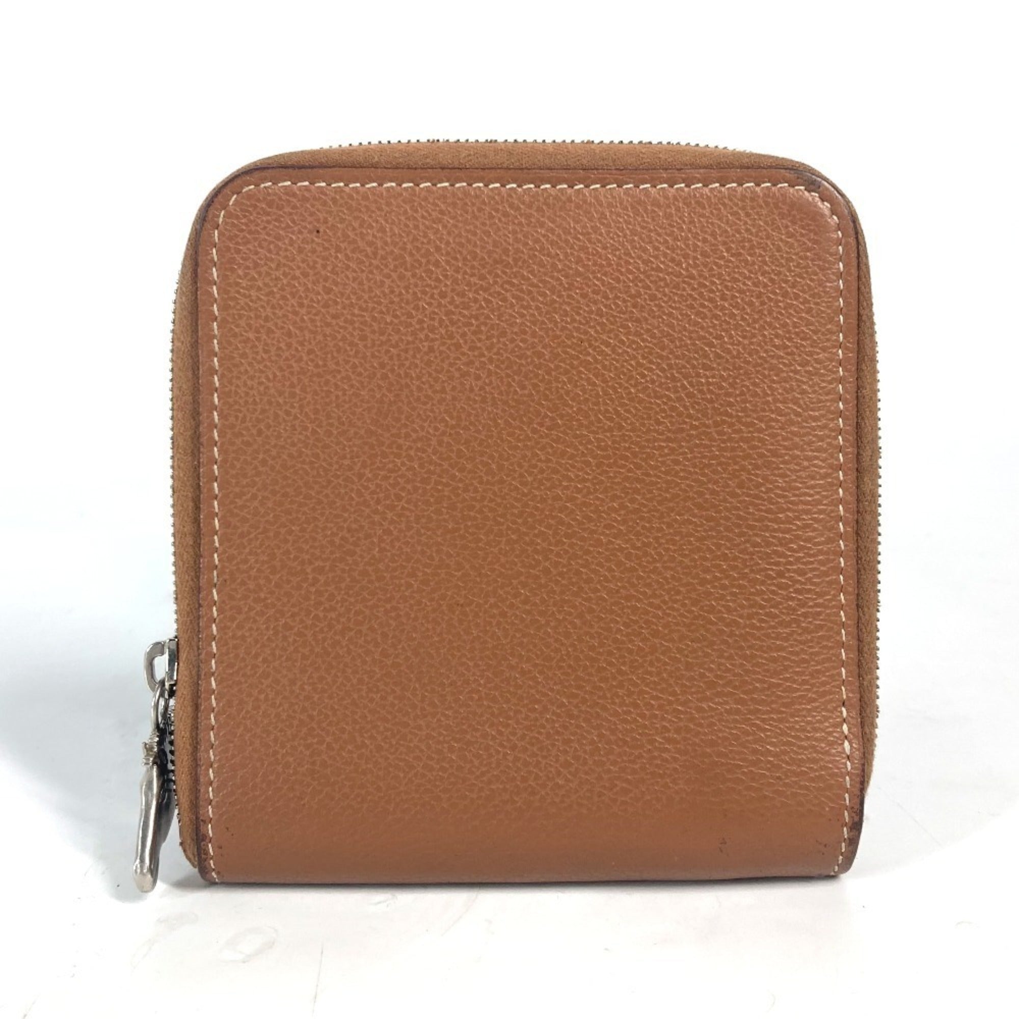 Hermes Brown Evercalf Leather Wallet (Bi-Fold) (Pre-Owned)