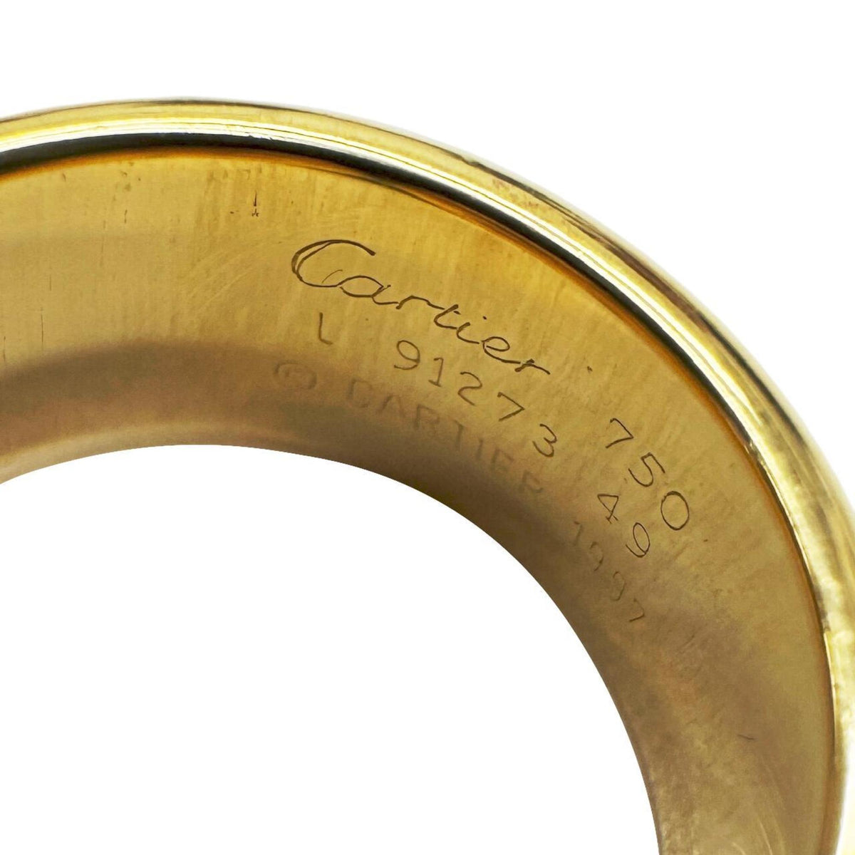 Cartier Pink Gold White Gold Yellow Gold Yellow Gold (18K) Pink Gold (18K) White Gold (18K) Band Ring (Pre-Owned)