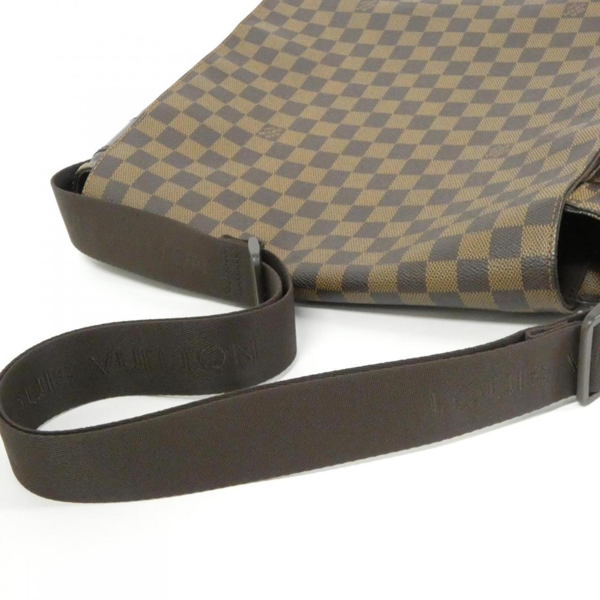 Louis Vuitton Ebene Coated Canvas Shoulder Bag (Pre-Owned)