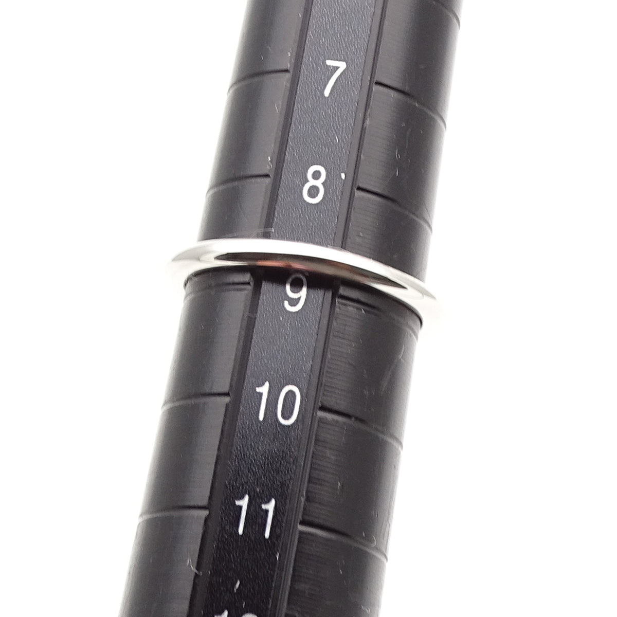 Tiffany Silver Platinum 950 Band Ring (Pre-Owned)