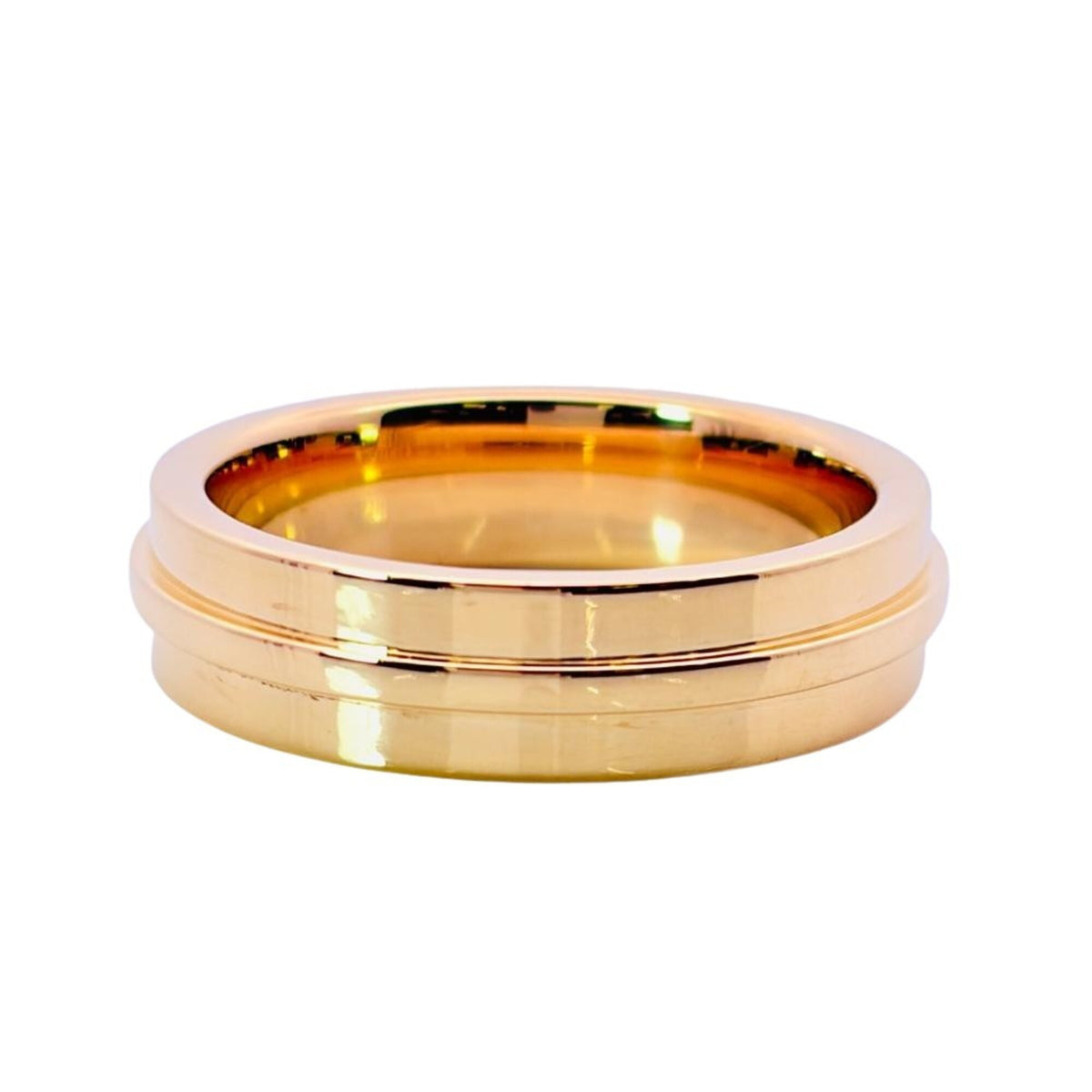 Tiffany Yellow Gold (18K) Band Ring (Pre-Owned)