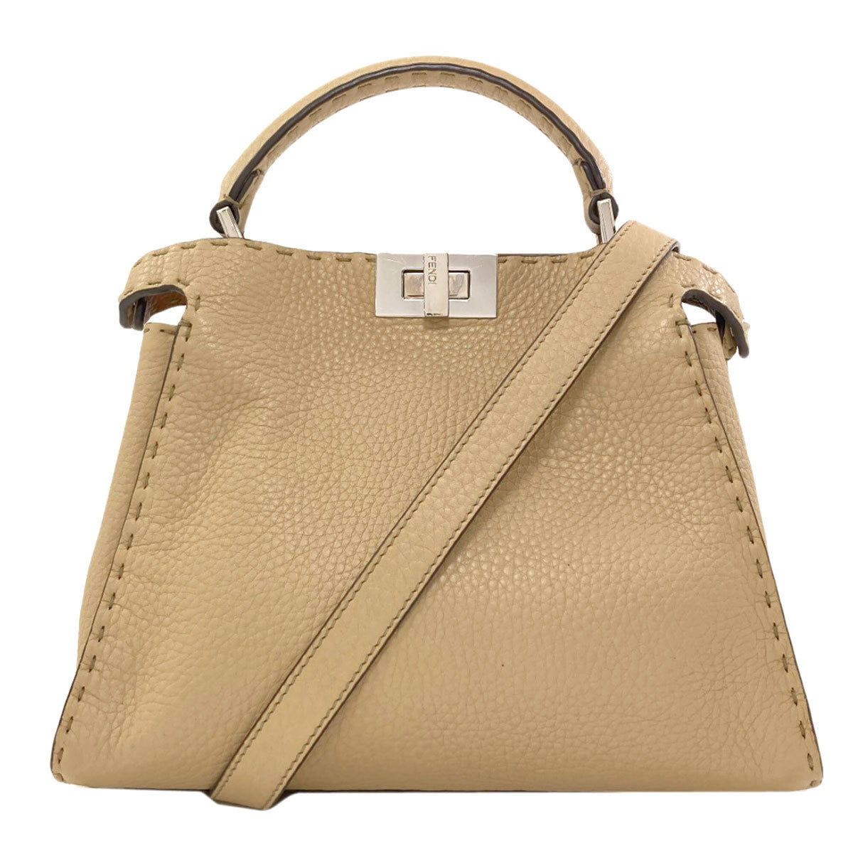 Fendi Beige Handbag (Pre-Owned)