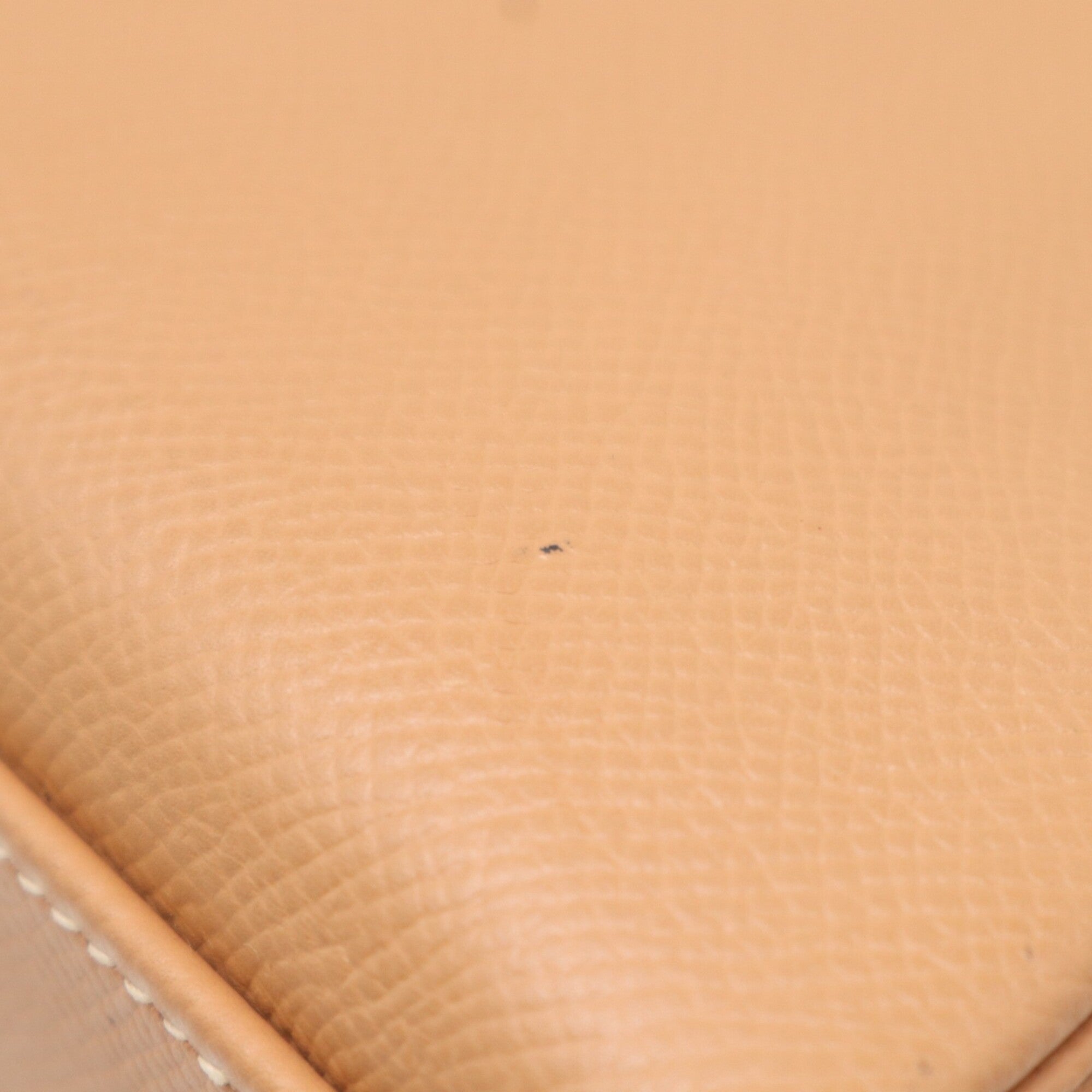 Hermes Kelly Brown Courchevel Leather Handbag (Pre-Owned)