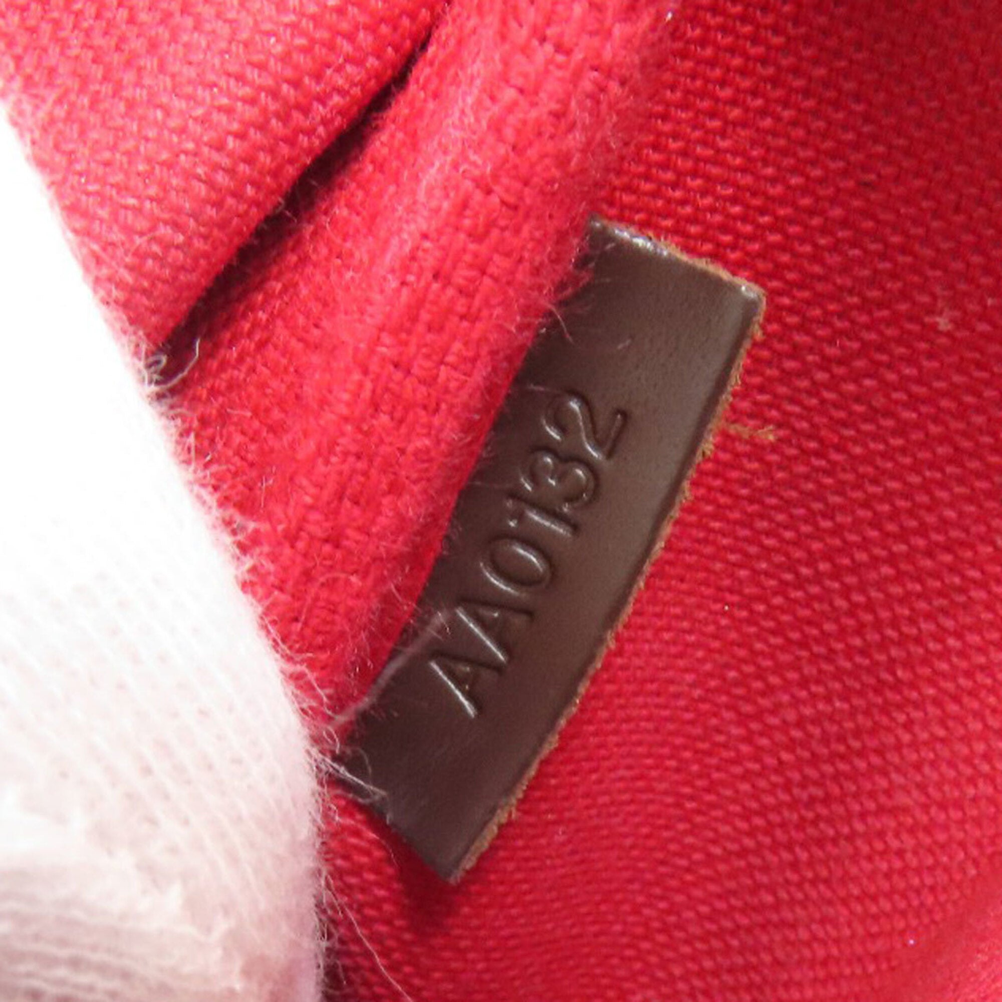 Louis Vuitton Damier Canvas Ebene Damier Canvas Shoulder Bag (Pre-Owned)